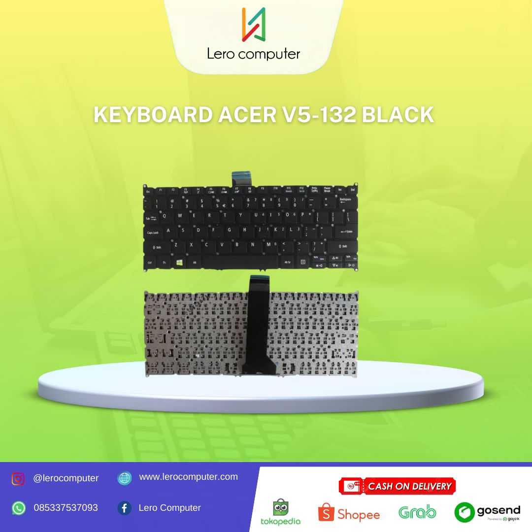 KEYBOARD Acer V5-132 black
