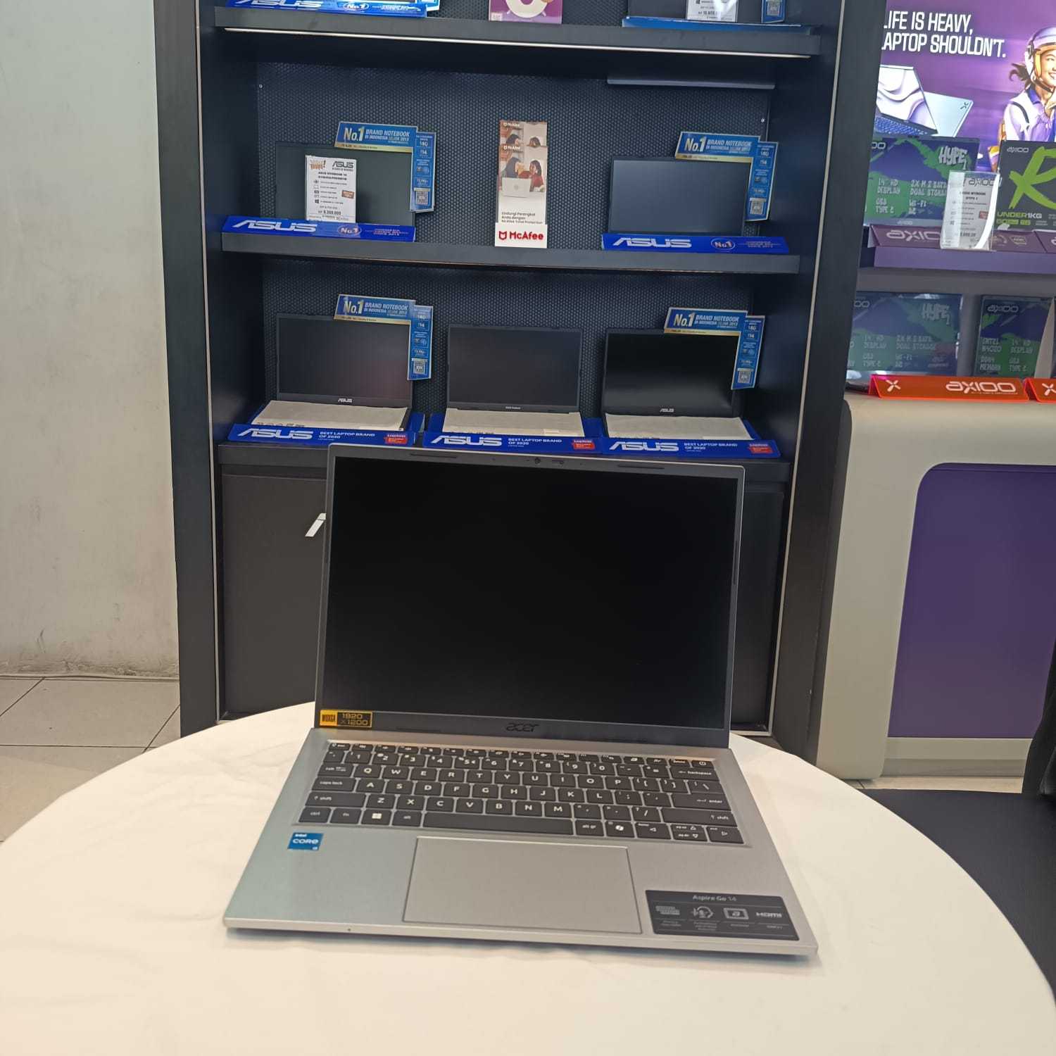 Acer Aspire Go 14 AG14-72P-386DD Intel Core i3-1315U  Ram 8GB DDR4  Ssd 512 GB  W11 Home + OHS 2024