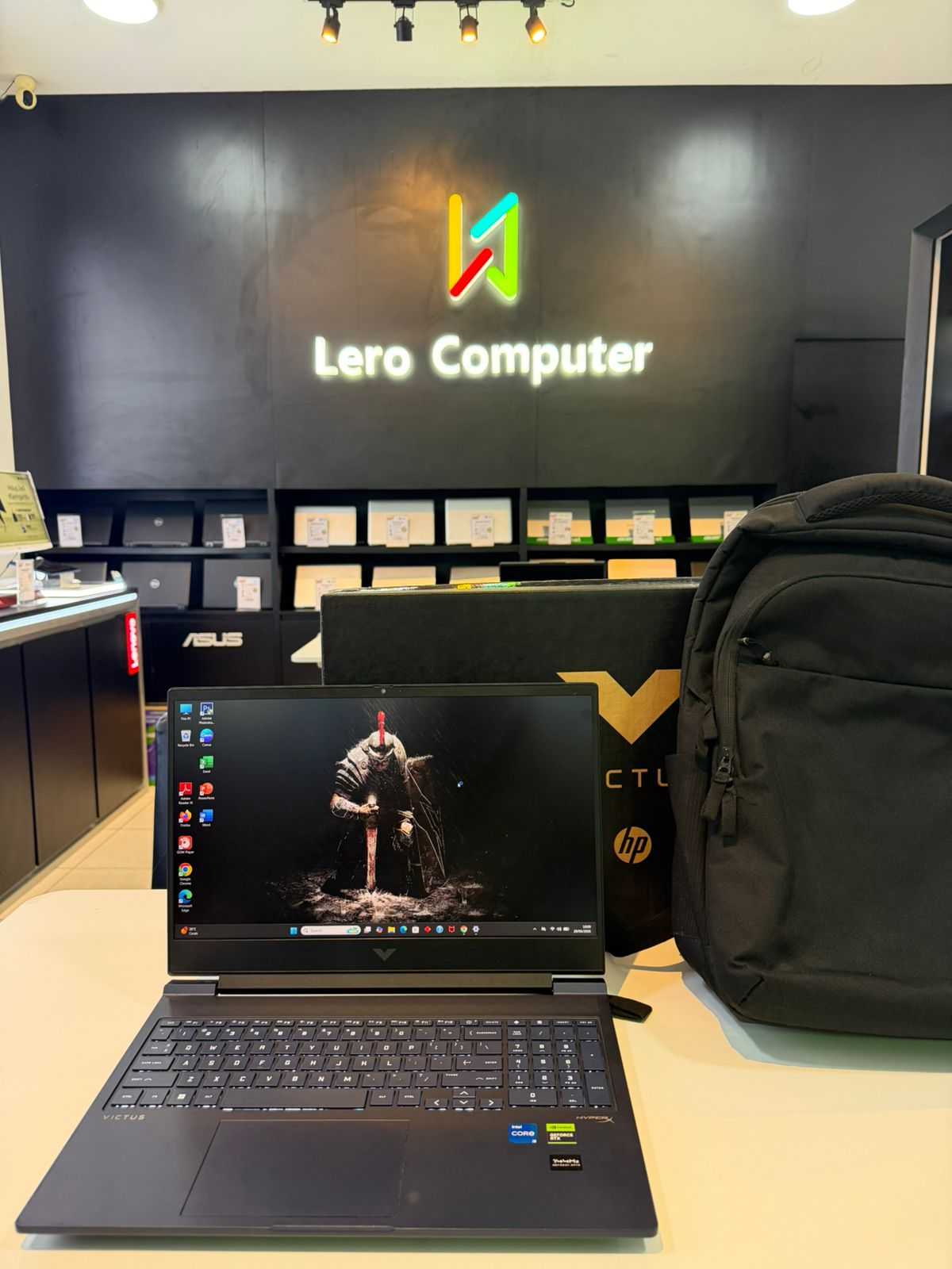 Second Like New Hp Victus Gaming 16-R1207Tx Proc Core i5 Gen 14 Ram 16Gb SSD 512Gb VGA  Nvidia RTX 4060 Kelengkapan Unit,Box,Charger