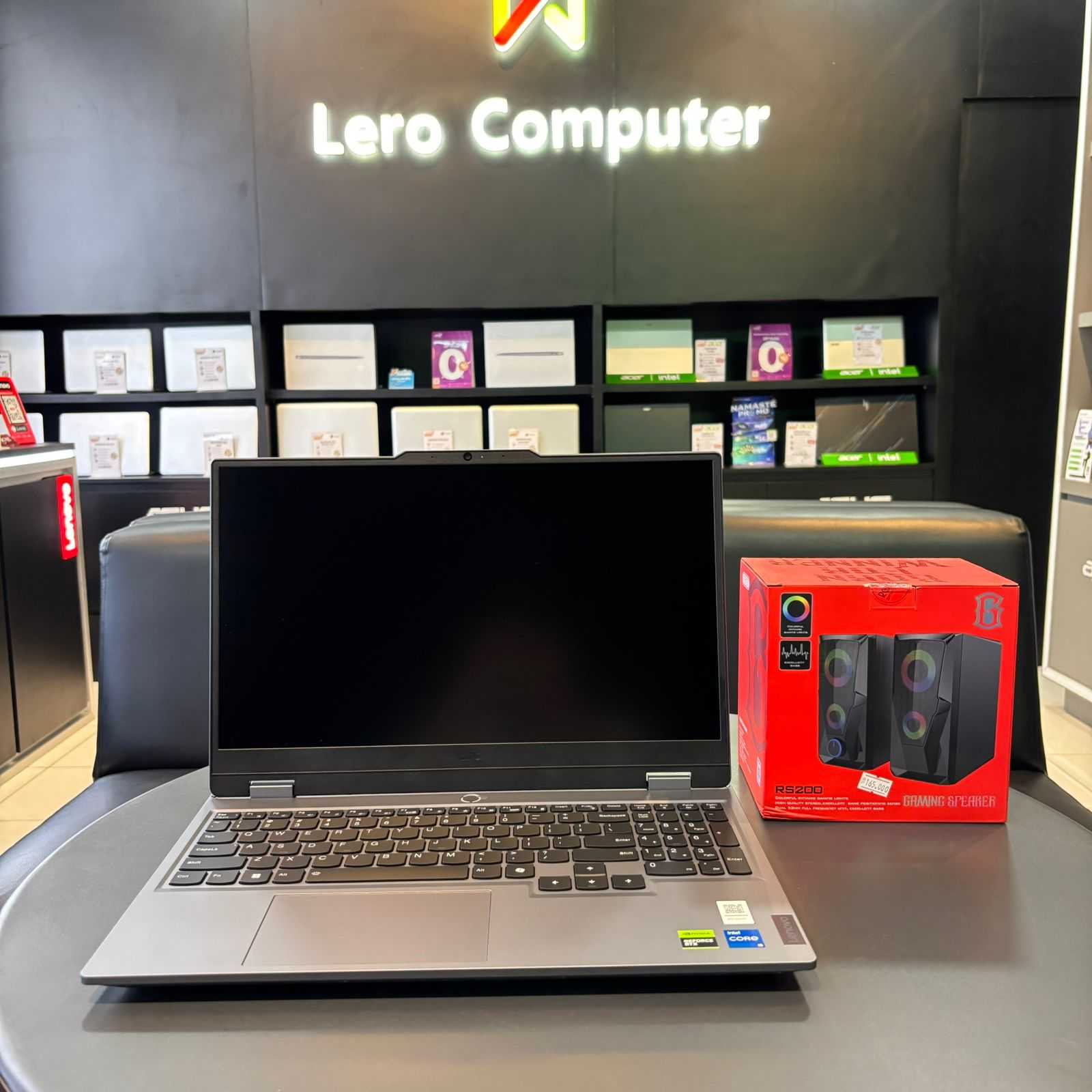 LENOVO Gaming LOQ 15IRX9-83DV016NID/ INTEL CORE i5-13450HX/ RAM 12GB/ 512GB SSD/ RTX 3050 6GB/ W11 HOME + OHS 2024 + MICROSOFT 365 BASIC Luna Grey + Backpack 