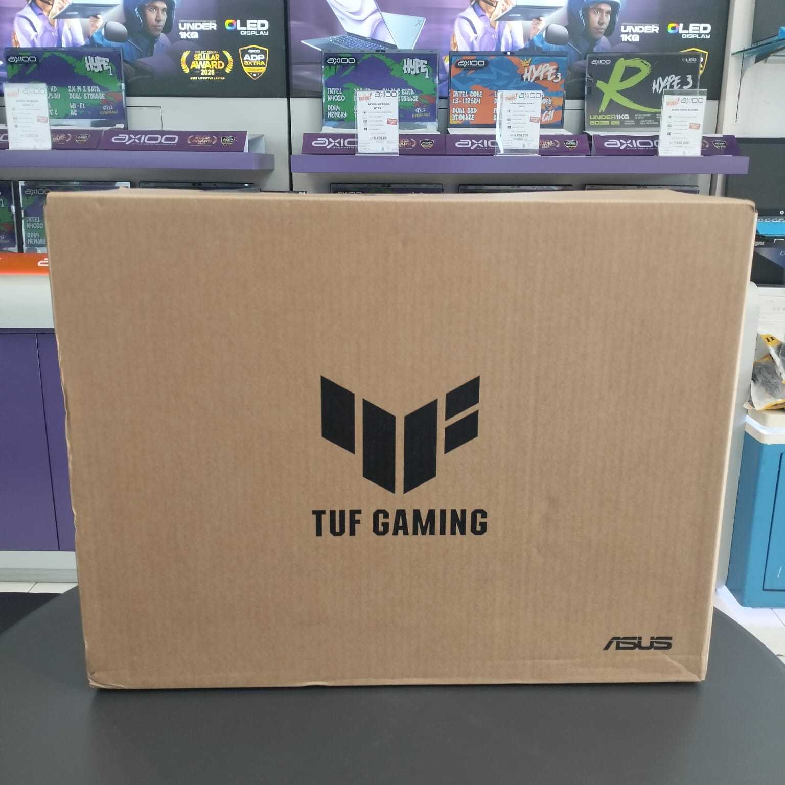 ASUS TUF Gaming F16 Spesifikasi: INTEL CORE i5-13450HX  RAM 16GB DDR5 SSD 512GB  NVIDIA GEFORCE RTX 5050 8GB