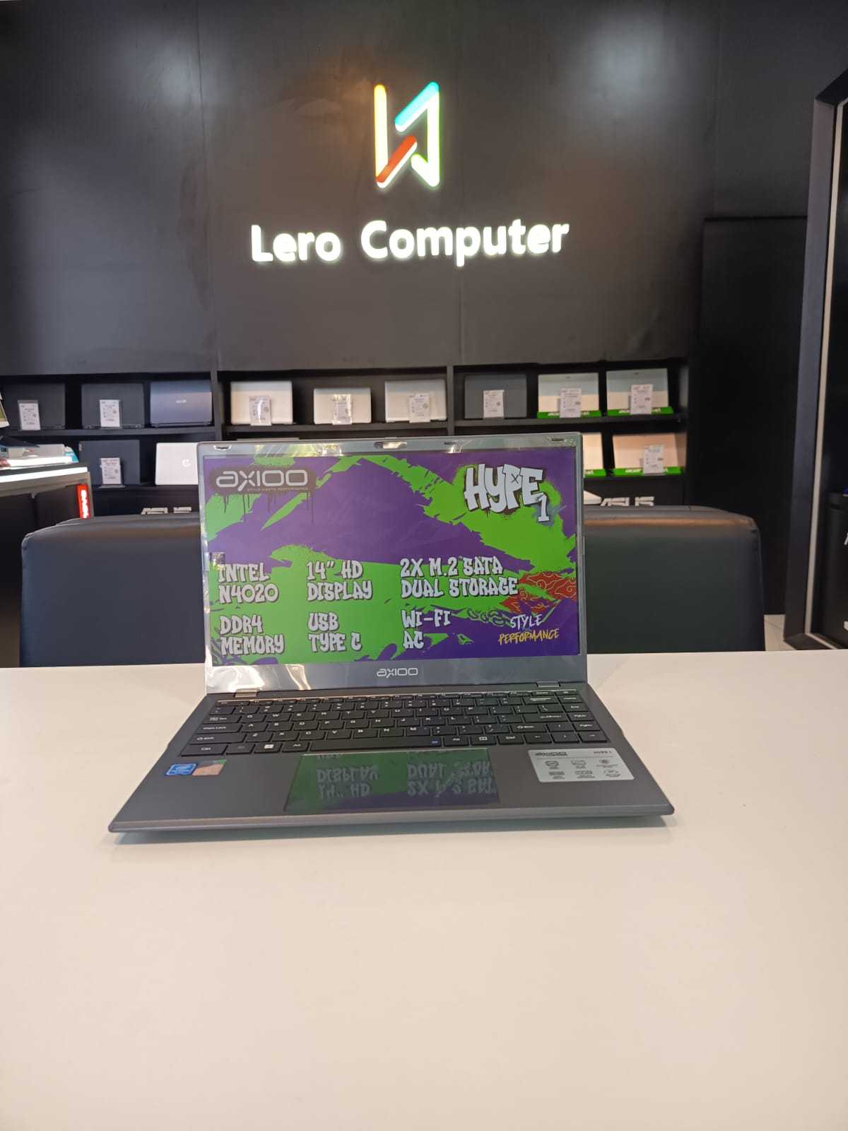 AXIOO MYBOOK HYPE  INTEL CELERON N4020 RAM 4GB SSD 128GB WIN 11 Home 