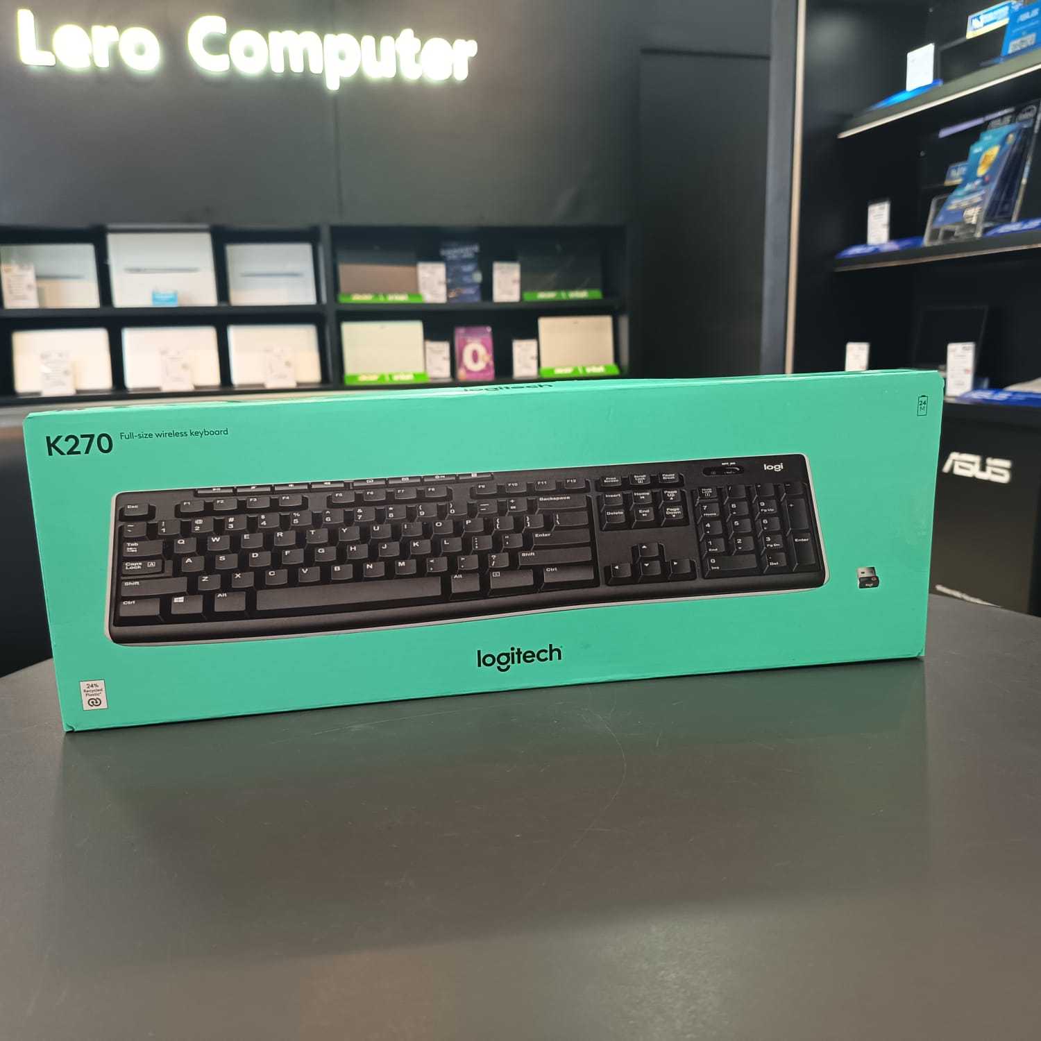 KEYBOARD LOGITECH K270 WIRELESS 