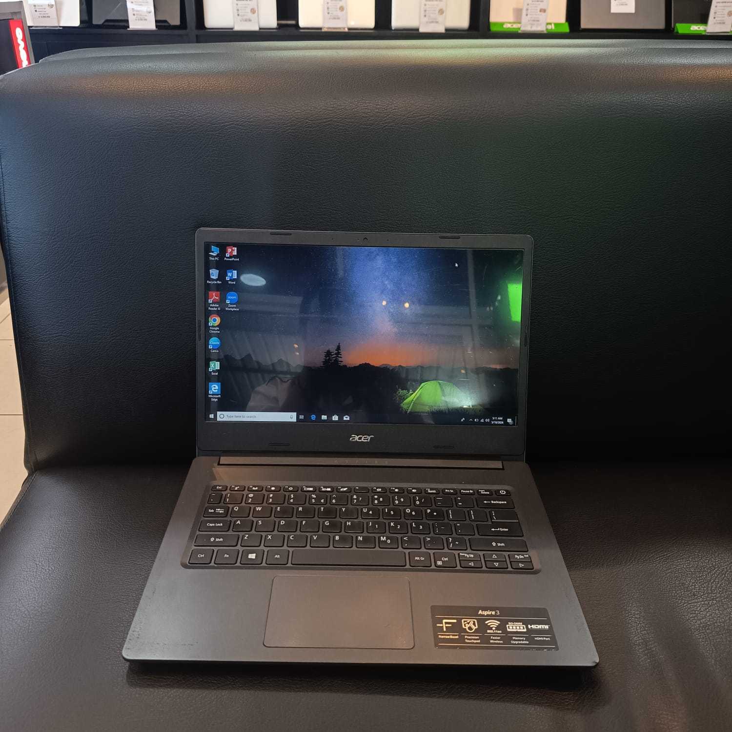 Acer Aspire A314-22 Amd 3020e With Radeon Graphics Ram 8GB Ssd 256GB Windows 10 Home