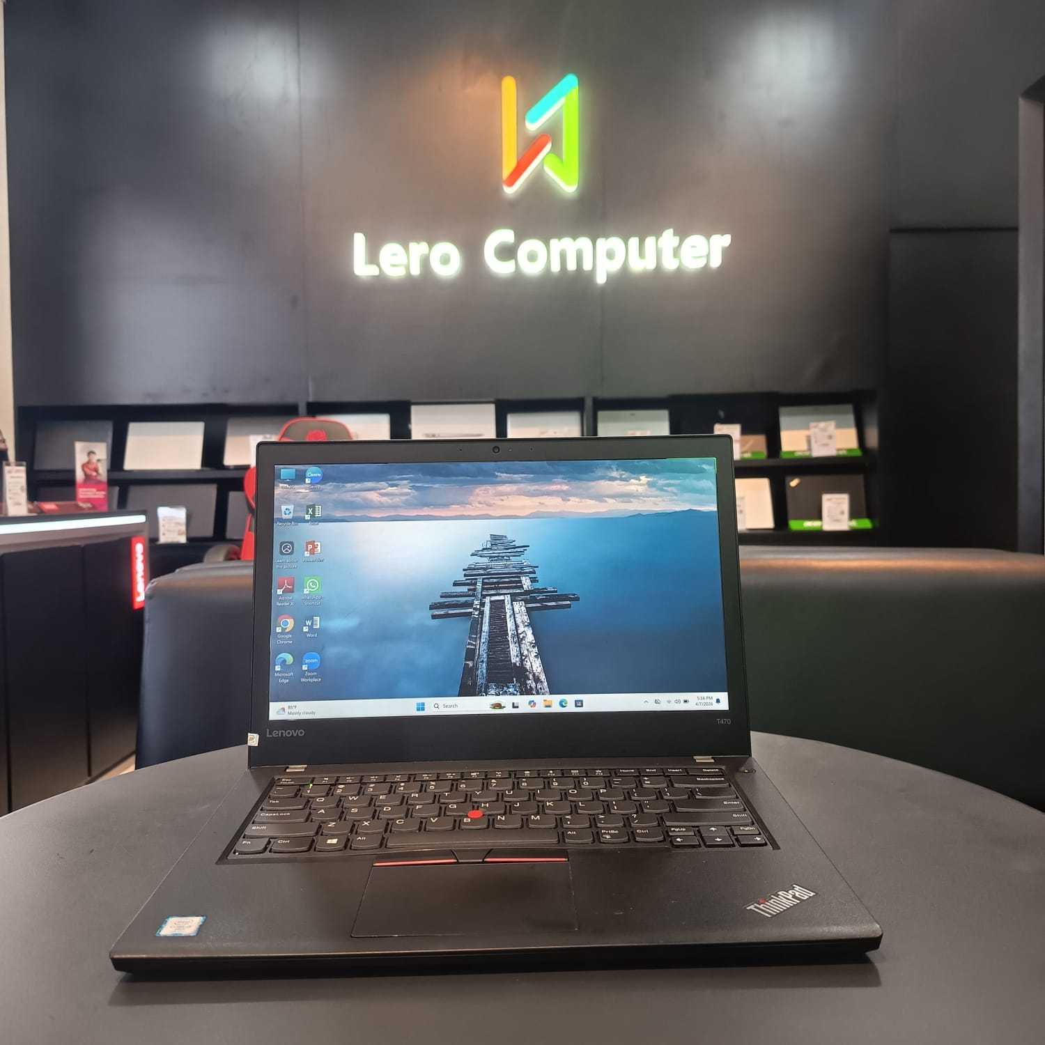 LENOVO THINKPAD  T470 (SECOND) INTEL CORE I5-7300U RAM 8GB SSD 256GB WINDOWS 11 PRO