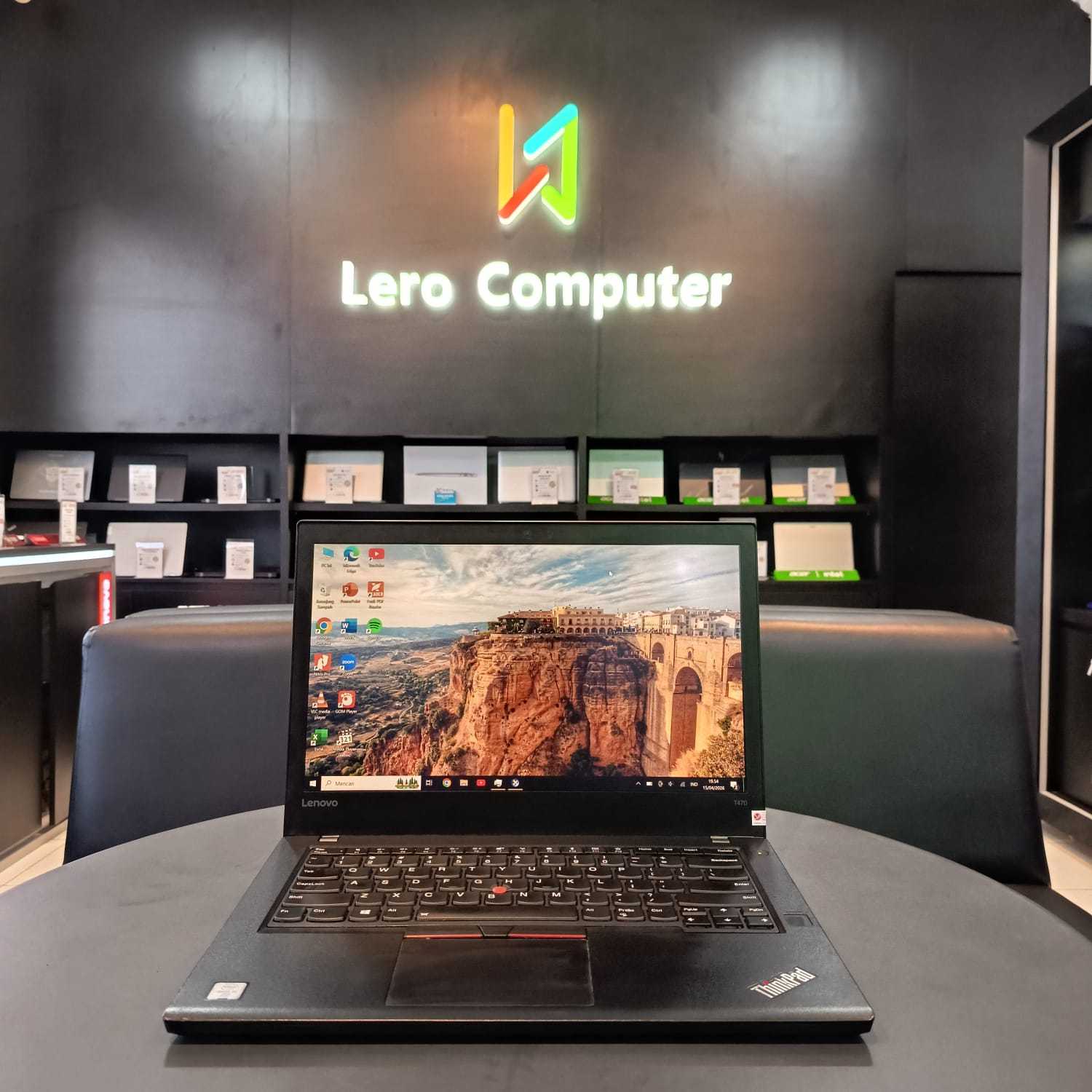 LENOVO THINKPAD T470 TOUCHSCREEN INTEL CORE i5-6300U RAM 8GB SSD 256GB WINDOWS 10 PRO 