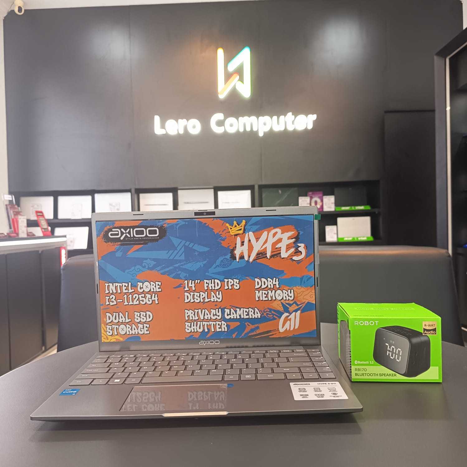 AXIOO MYBOOK HYPE G11 INTEL CORE I3-1125G4 RAM 8GB SSD 256GB WIN 11 PRO