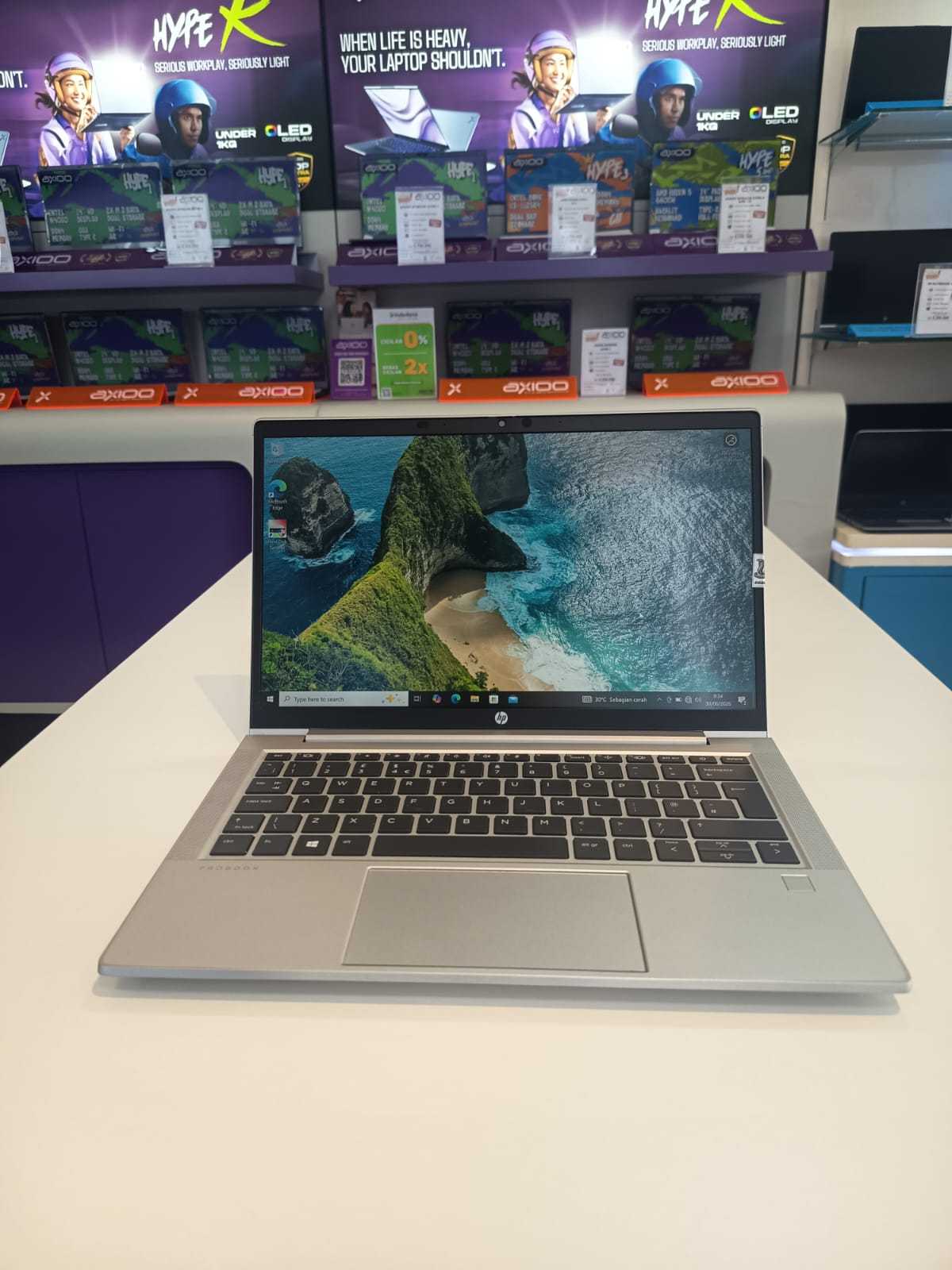 Second Like New HP Probook 635 Aero G7 Amd Ryzen 5 4500U RAM 8GB SSD 256GB Win 10 Pro 
