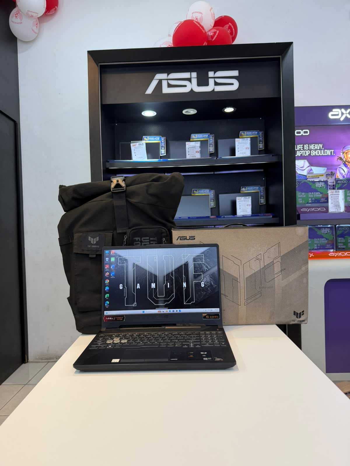 Asus Tuf Gaming A15 FA506IHRB-FA56IHRB AMD RYZEN 5 4600H RAM 8GB DDR4 SSD 512GB GTX 1650 W 11 HOME