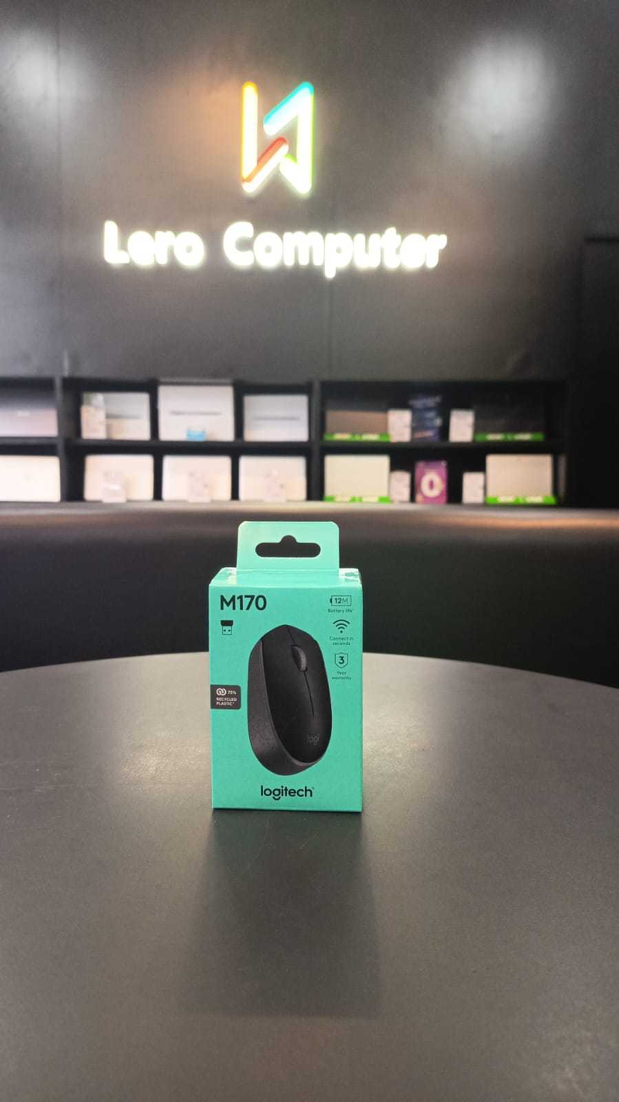 MOUSE LOGITECH M170  BLACK