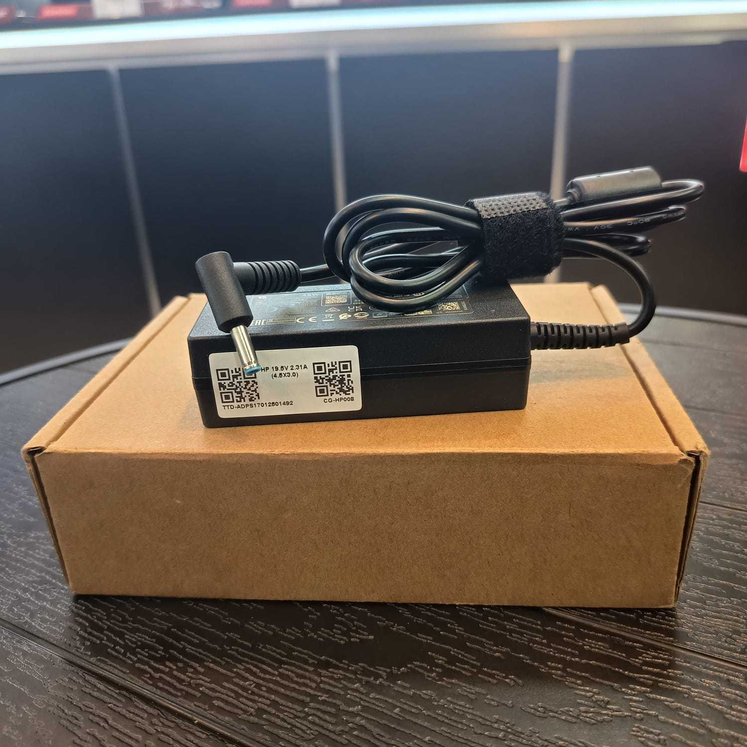 CHARGER HP 19.5 V 2.31A (4.5X3.0)+Kabel Power