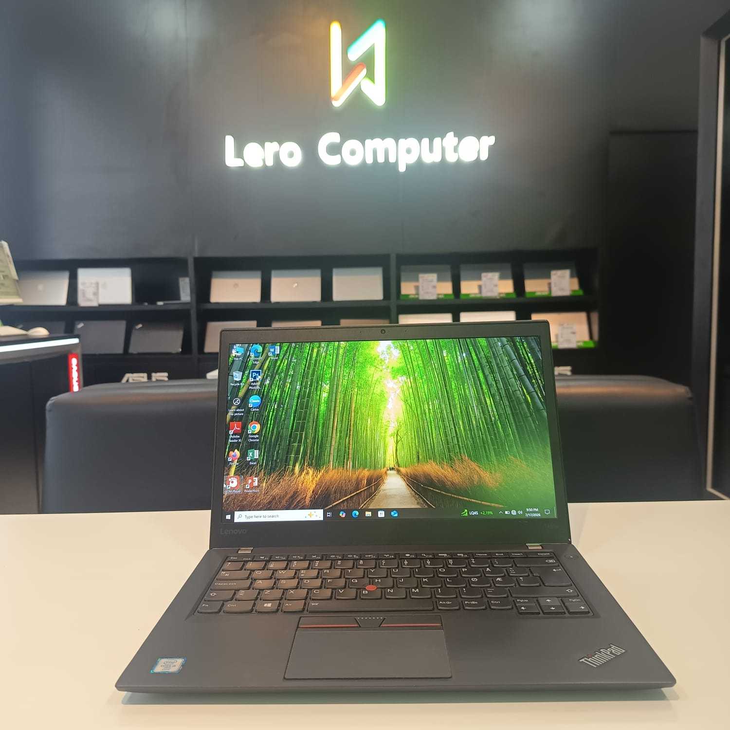 Lenovo Thinkpad T460S Intel Core i5-6300U RAM 8GB SSD 256GB WINDOWS 10 PRO  Kelengkapan Charger