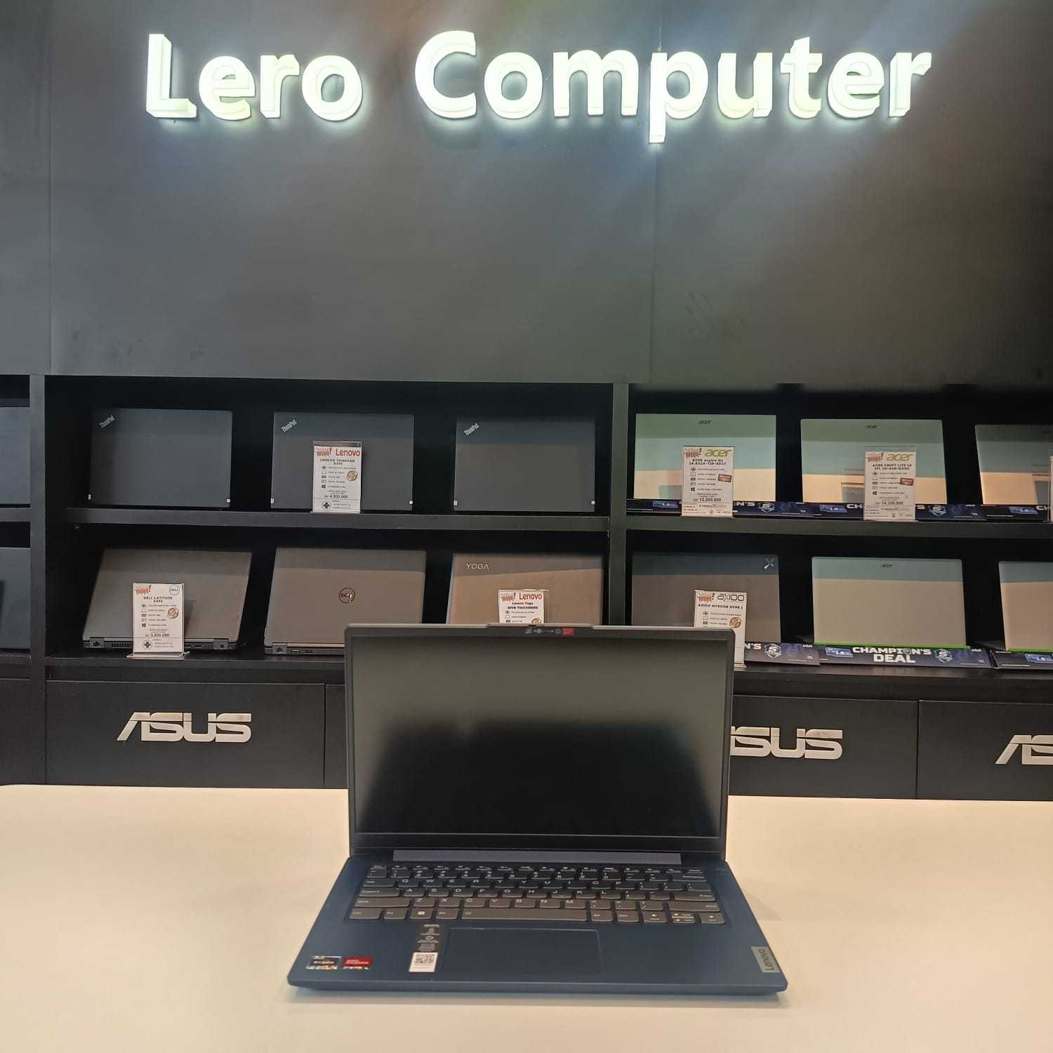 LENOVO IdeaPad Slim 3 14AMN8-82XN00C4ID AMD Ryzen 3 7320U 8GB LPDDR5 512GB W11 Home + OHS 2024