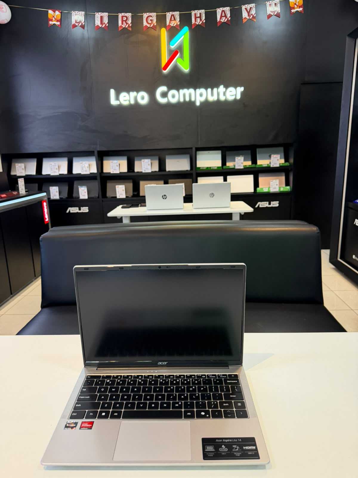 ACER Aspire Lite AL14-42P-R2RJ AMD Ryzen 3 5300U 8GB DDR4 512GB W11 Home + OHS 2024