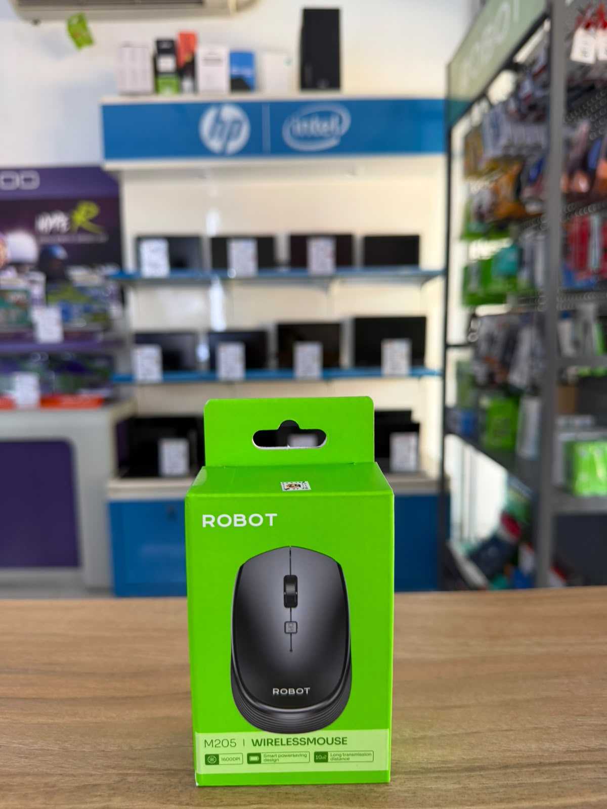 Mouse Robot M205 Black 2.4G Wireless