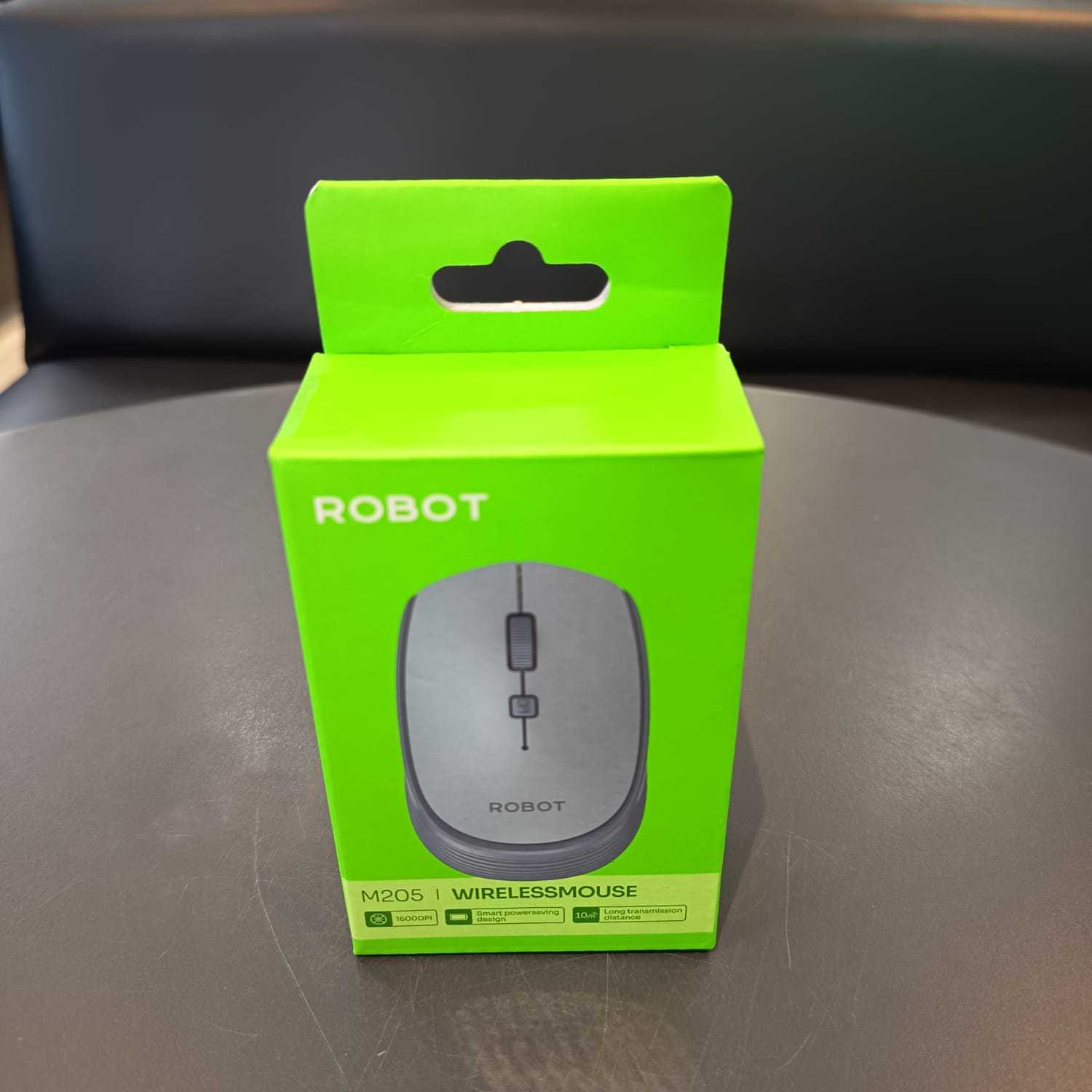 MOUSE WIRELESS ROBOT M205 BLUE 