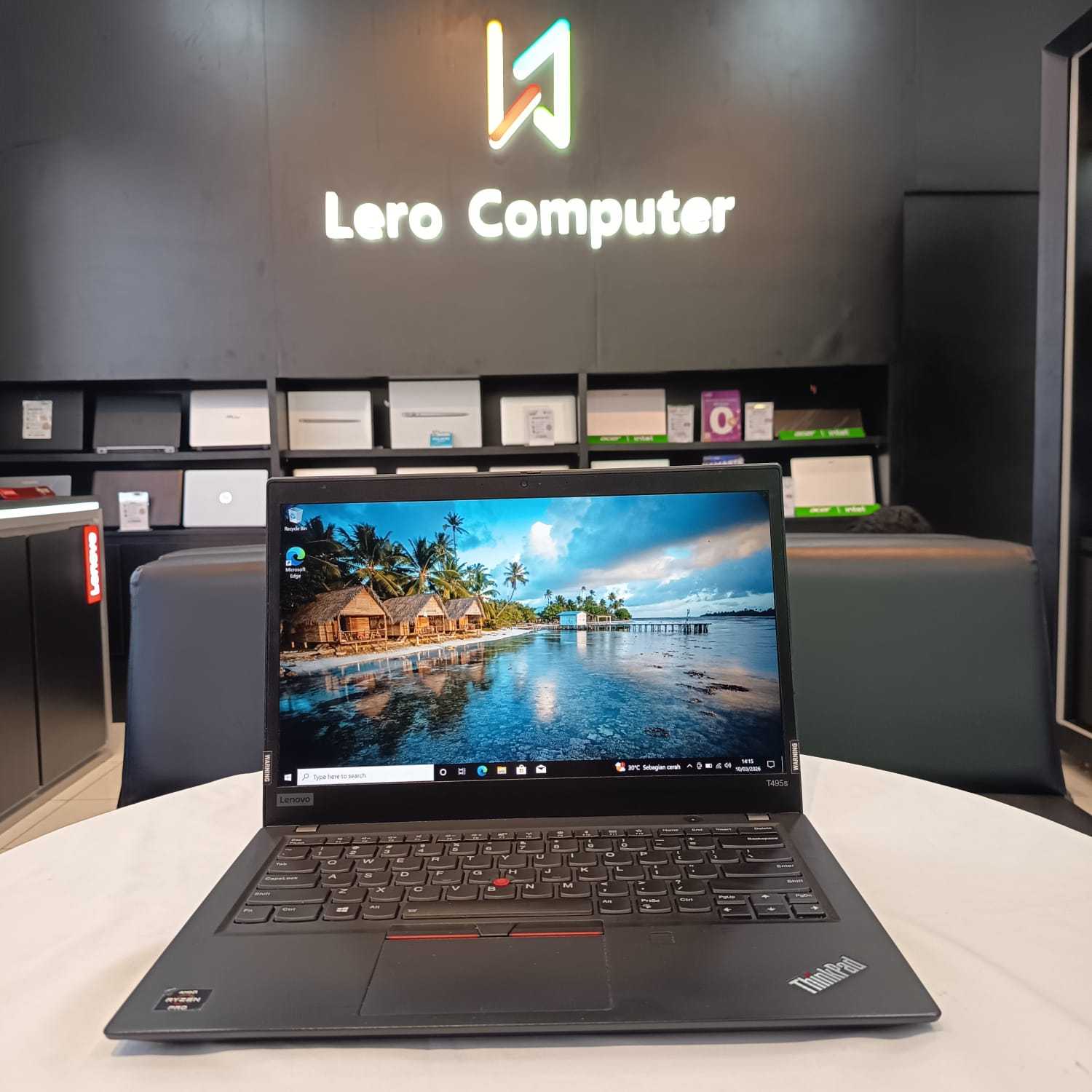 LENOVO THINKPAD T495S AMD RYZEN 5 PRO 3500U RAM 16GB  SSD 256GB WINDOWS 10 PRO