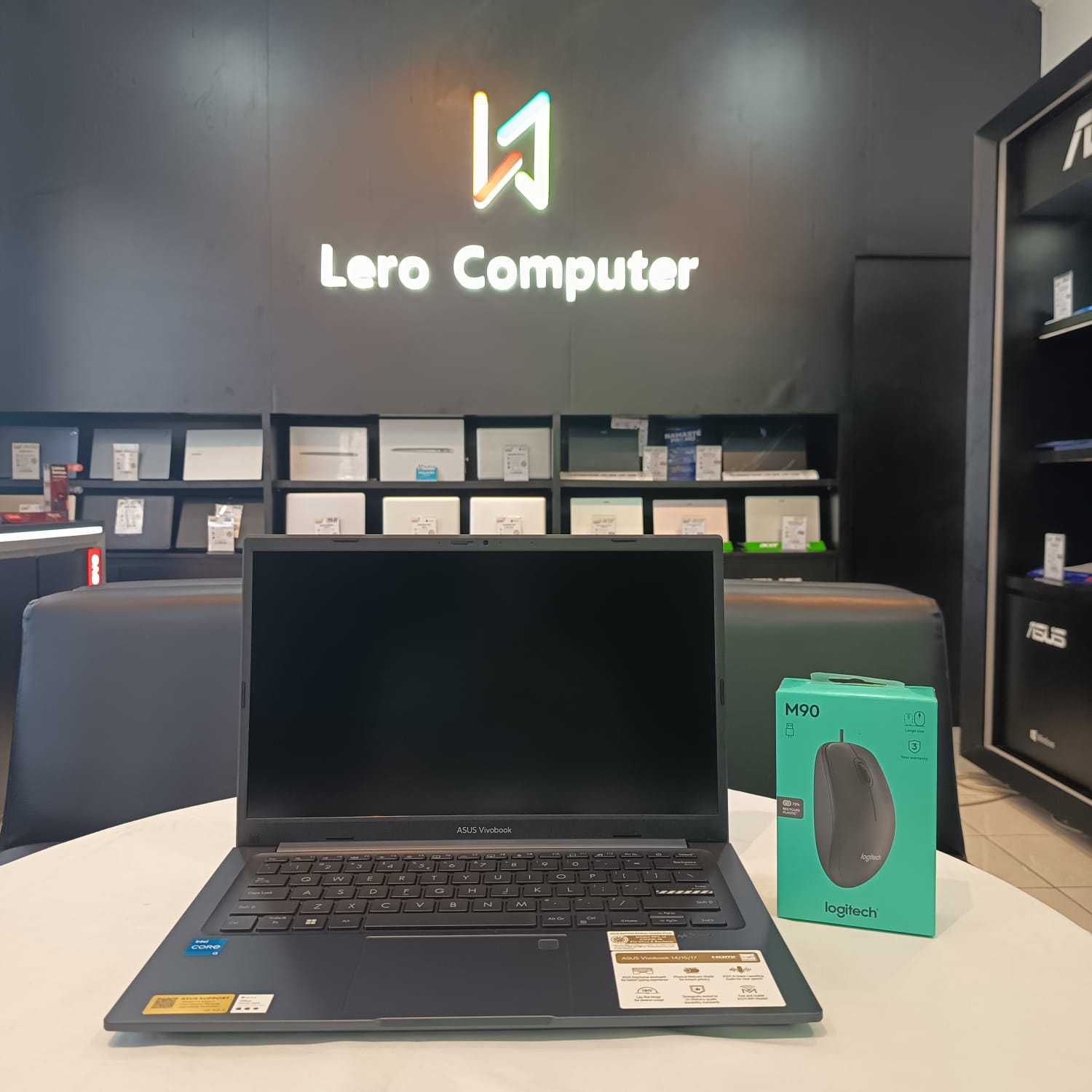 ASUS VIVOBOOK 14 A1404VA-FHD3851M INTEL CORE i3-1315U  RAM 8GB DDR4 SSD 512GB WIN11 + OHS 2024 QUIET BLUE