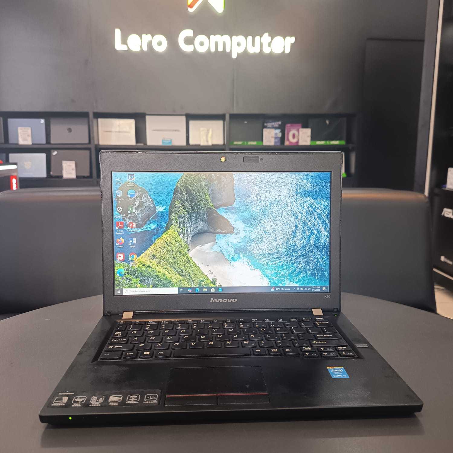 LENOVO THINKPAD K20 Intel Core i5-4300U Ram 8GB SSD 128GB WINDOWS 10