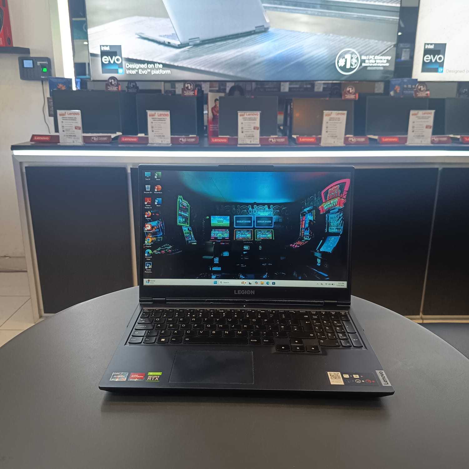 Lenovo Legion 5 15ACH6H Second Like New(82JU)Display 15 inch Amd Ryzen 7 5800U with Radeon Graphics Ram 8GB Ssd 512GB NVIDIA GeForce RTX 3060 Windows 11 Home