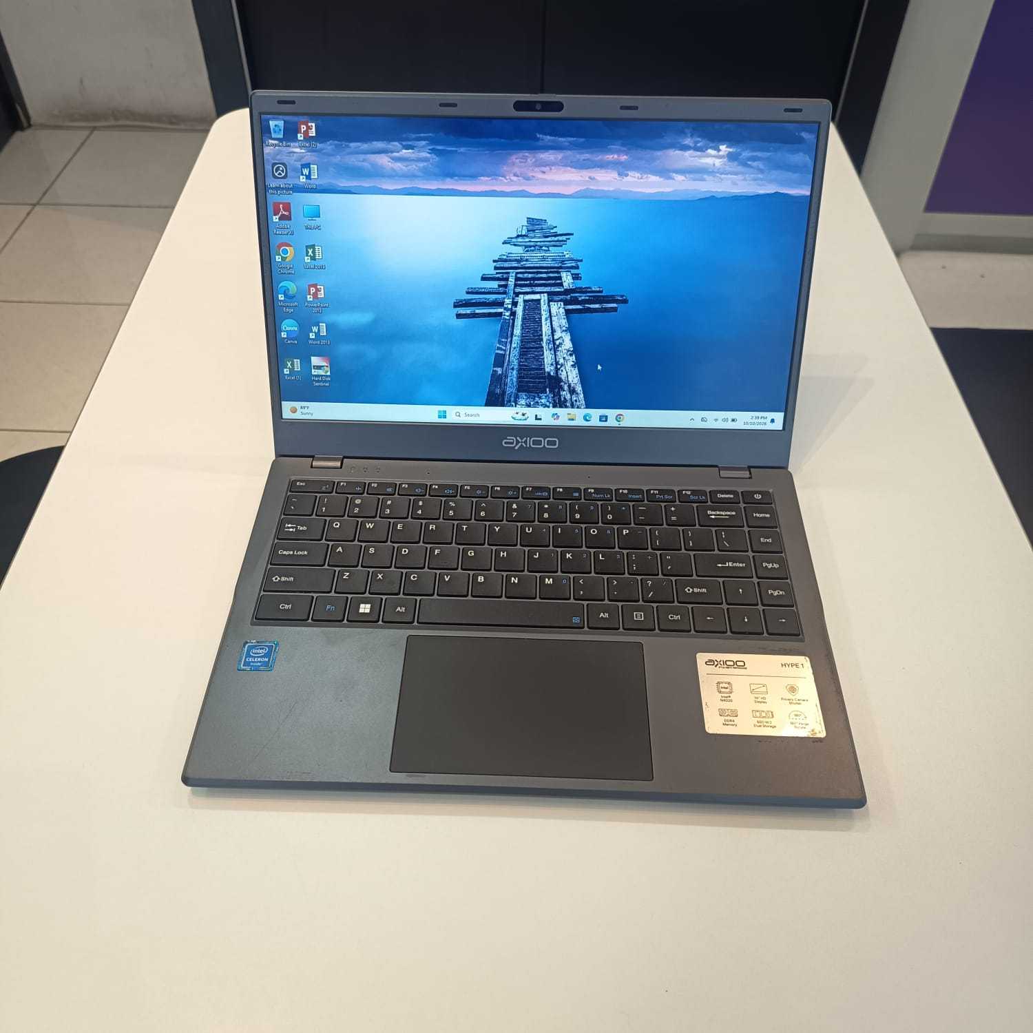 SECOND AXIOO MYBOOK HYPE 1  DISPLAY 14 INCH RAM 4GB DDR4 SSD 128GB W 11 PRO