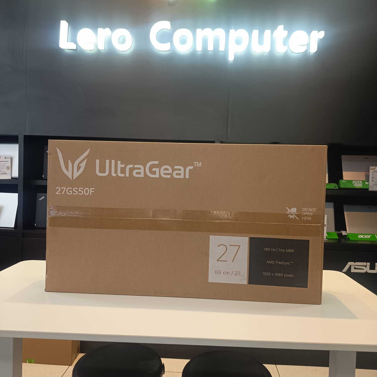 MONITOR LG 27GS50F-B 27 FHD 180Hz 5ms (GtG at Faster)