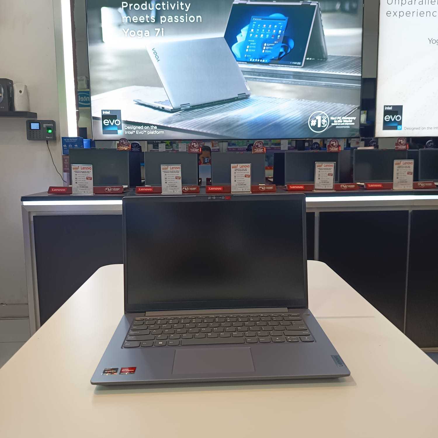 LENOVO V14 G4 AMN-82YT010XID AMD RYZEN 3 7320U RAM 8GB SSD 256GB WIN 11 HOME