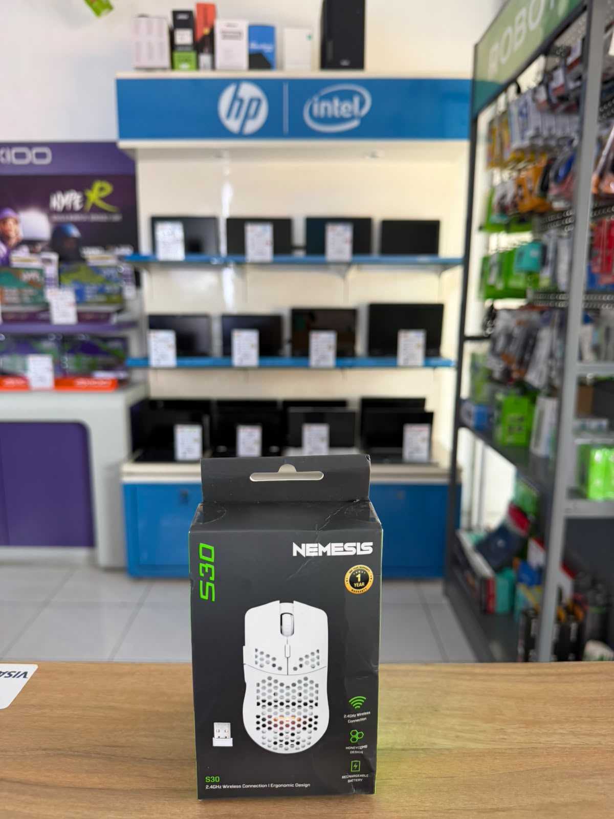 MOUSE GAMING NYK WIRELESS BLACK