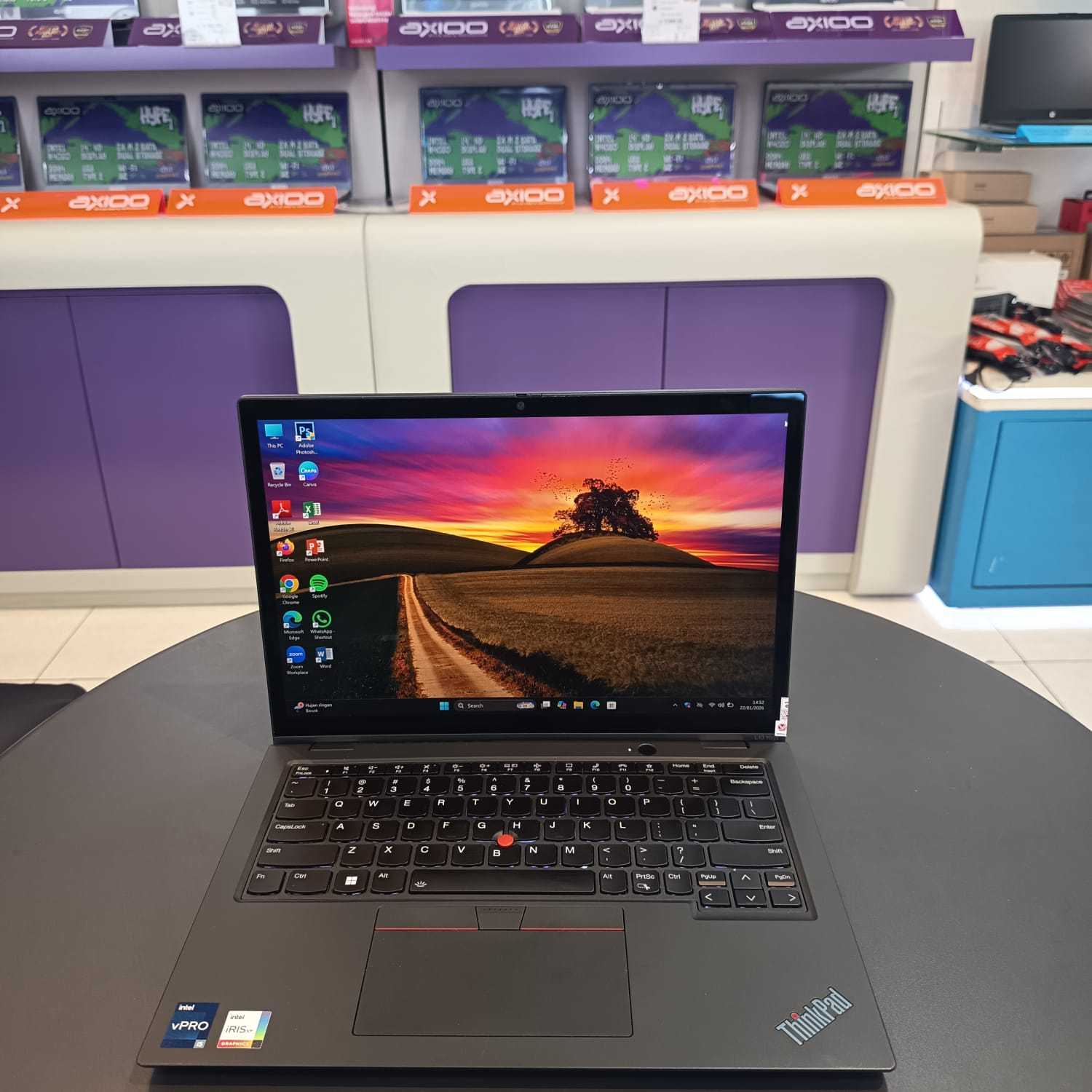 LENOVO THINKPAD 21B6S0AP00 INTEL CORE I5-1245U RAM 16 GB SSD 256 GB WINDOWS 11 PRO