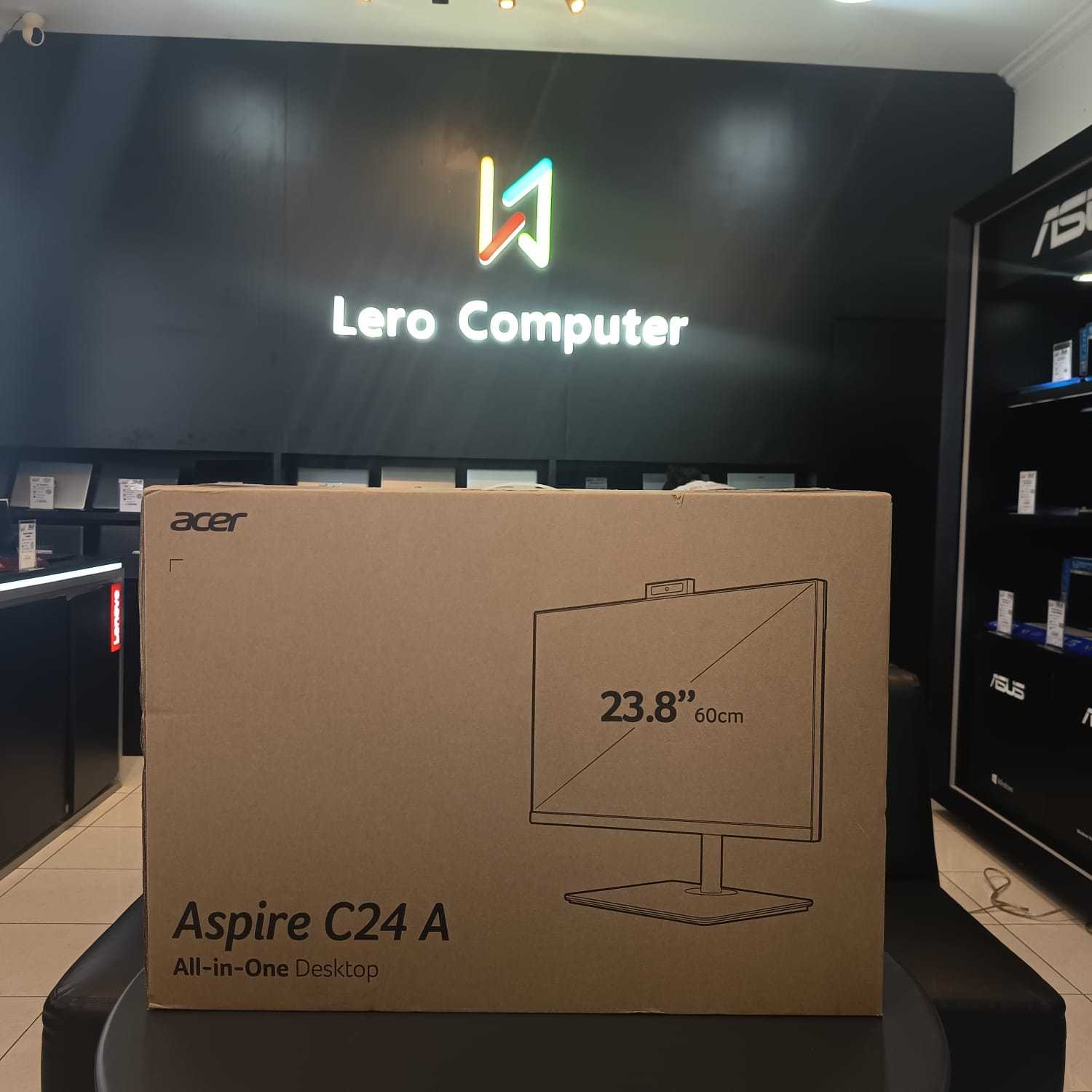 AIO ACER C24A Intel Core i5-13420H 8GB DDR4 512GB W11 Home (DQ.BRDSN.001) White