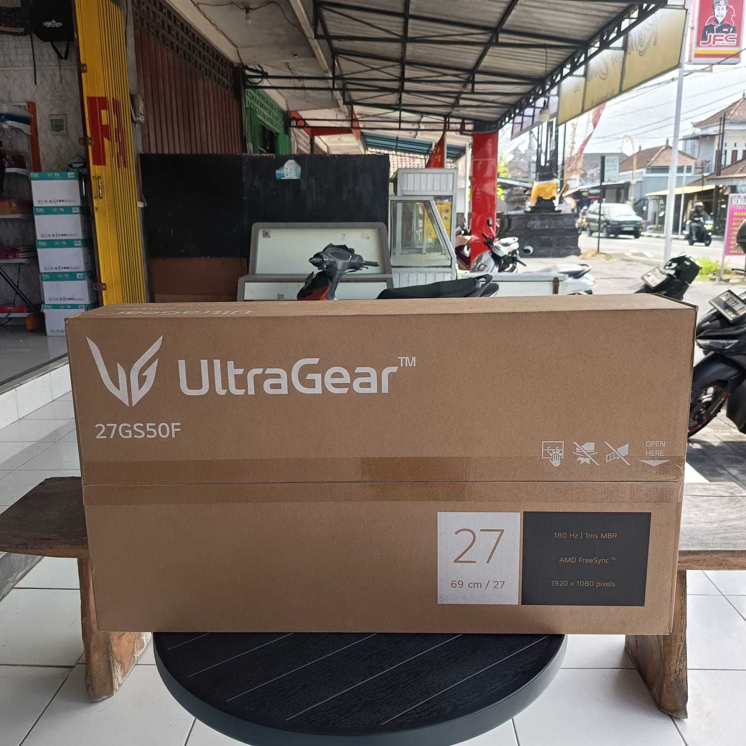 MONITOR LG 27GS50F-B 27 FHD (1920X1080) 180Hz 5ms 