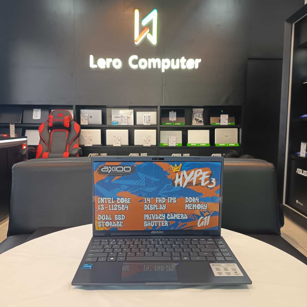 AXIOO MYBOOK HYPE 3 (G11) INTEL CORE I3-1125G4 8GB 256GB SSD WIN 11 PRO 