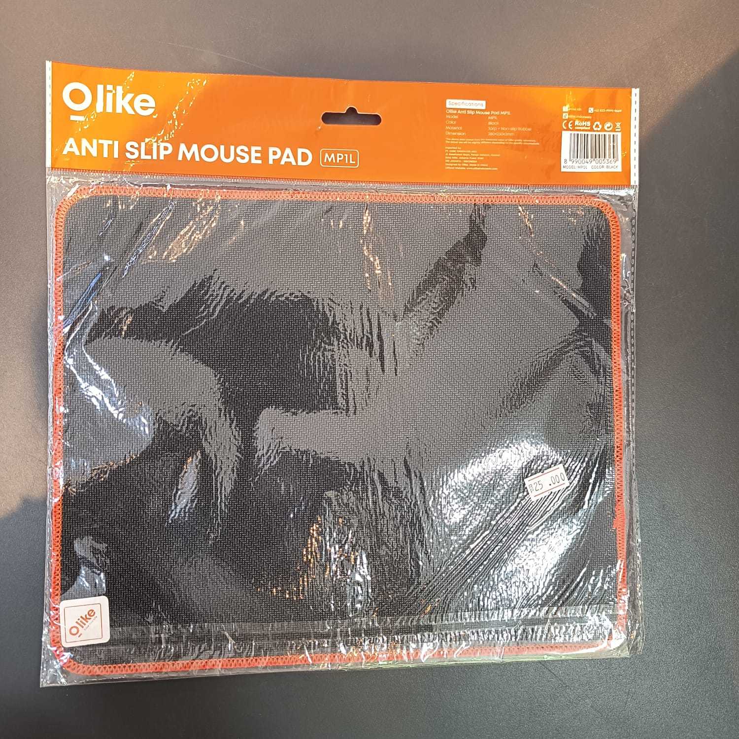 MOUSEPAD OLIKE MP1L BLACK (280X230X2MM)