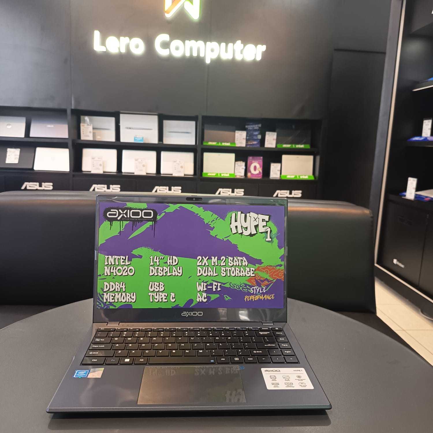 Axioo Mybook Hype 1/intel celeron N4020/8 GB/128 GB/W1 Home 