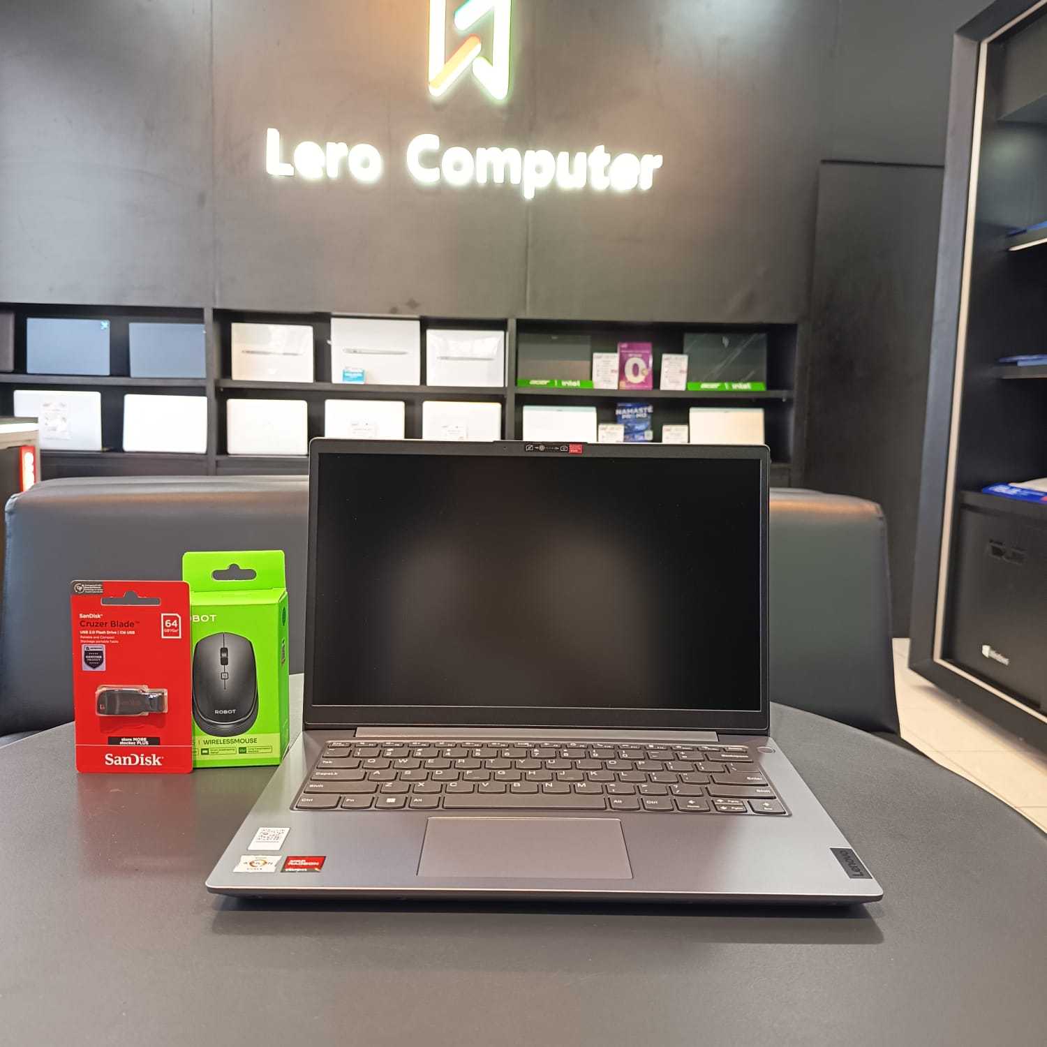 LENOVO V14 AMN-82YT00WSID/ AMD Athlon Silver 7120U/ 8GB DDR5/ 256GB SSD/ W11 Home + OHS 2024/ Arctic Grey + Tas