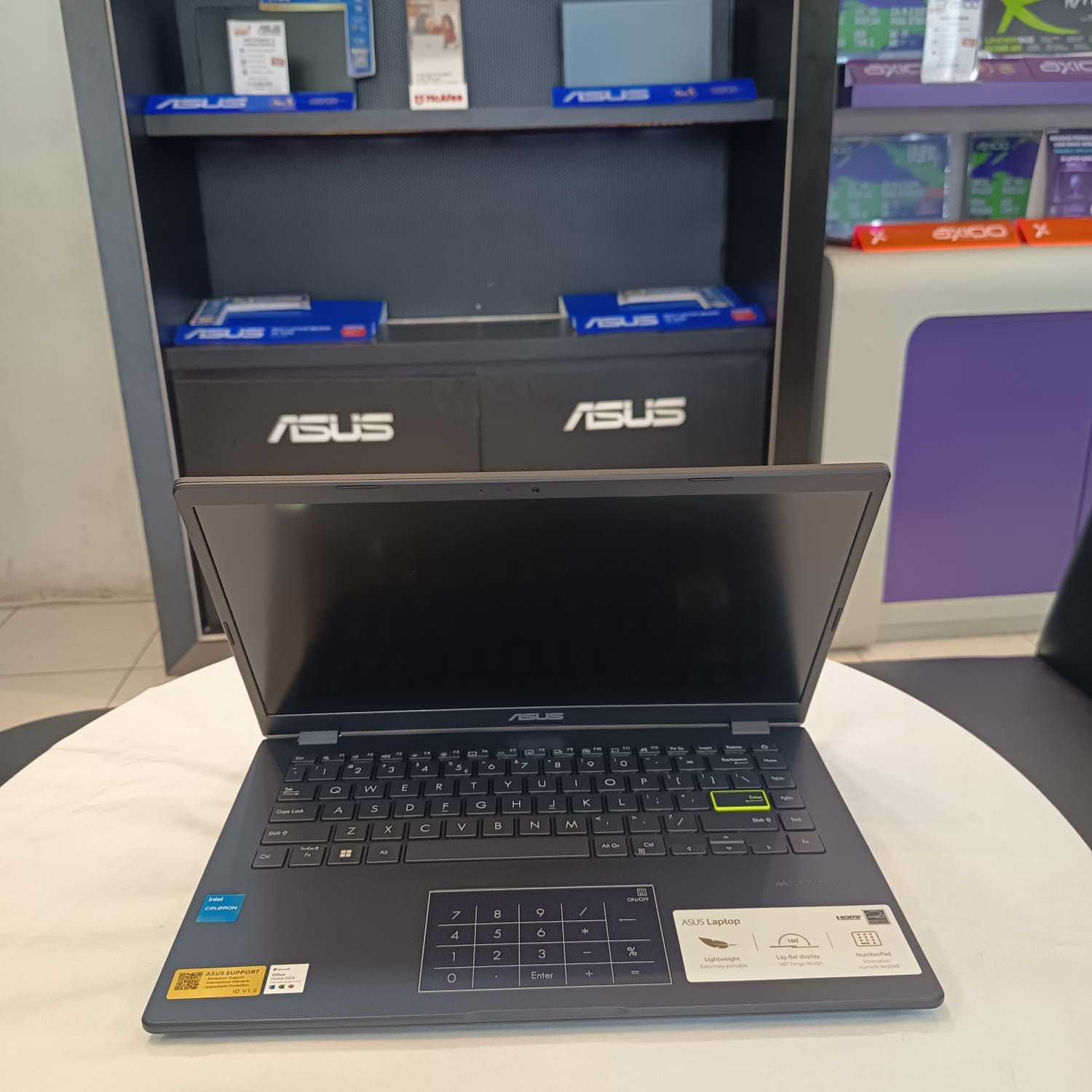 ASUS Vivobook Go 14 E410KA-FHD4821M Intel Celeron N4500  Ram 8GB DDR4  Sss 256 GB  W11 Home + OHS 2024