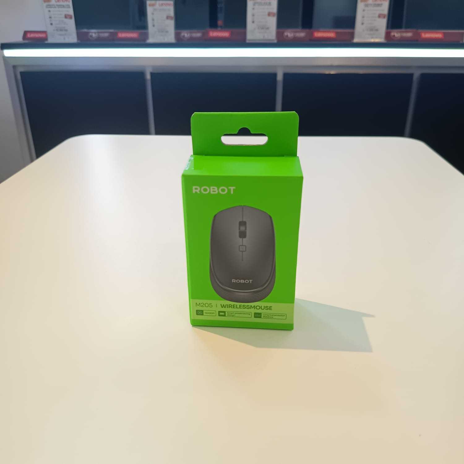 Mouse Wireless Robot M205 Black