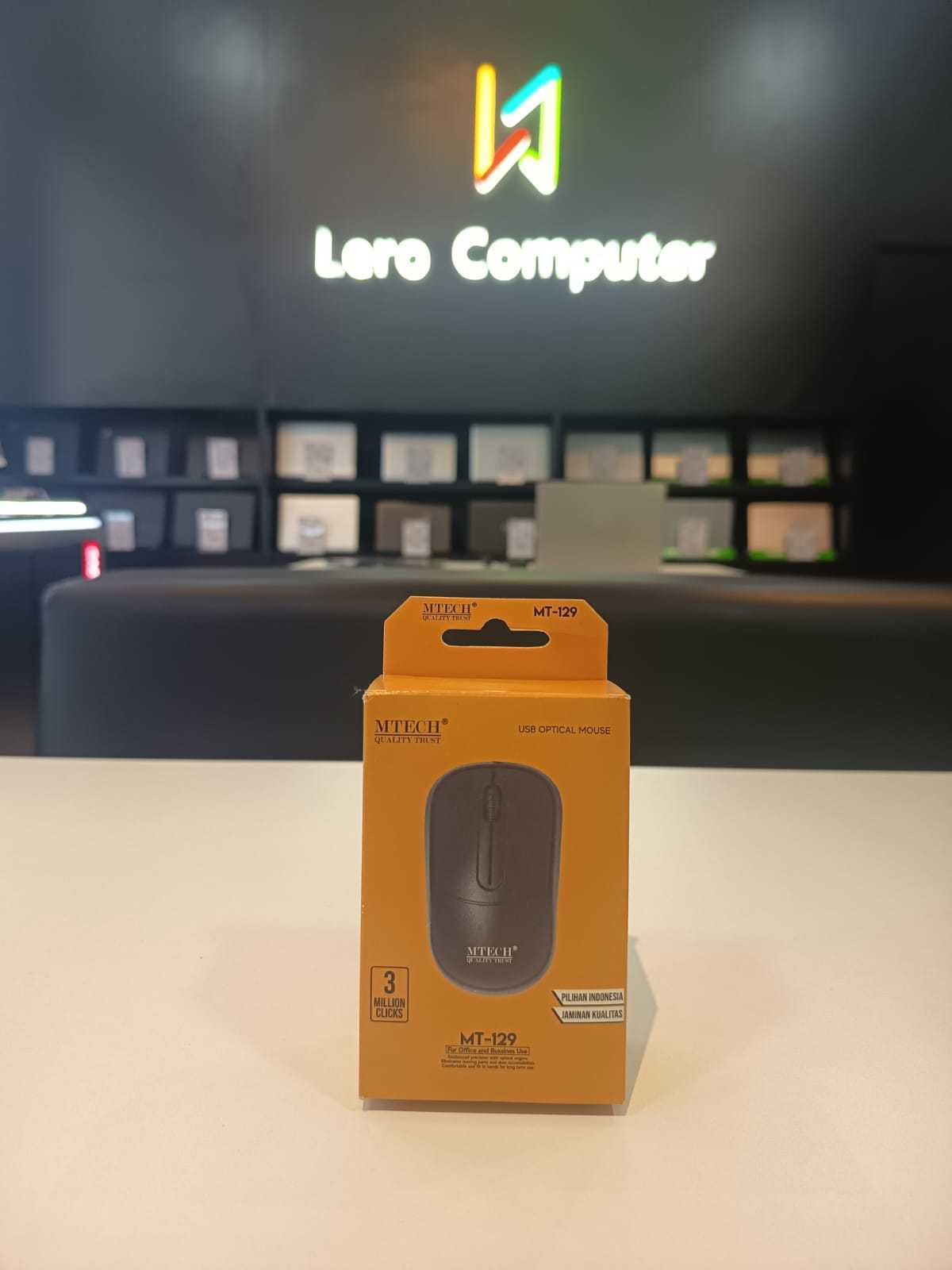 Mouse Usb Mtech MT-129 Black 