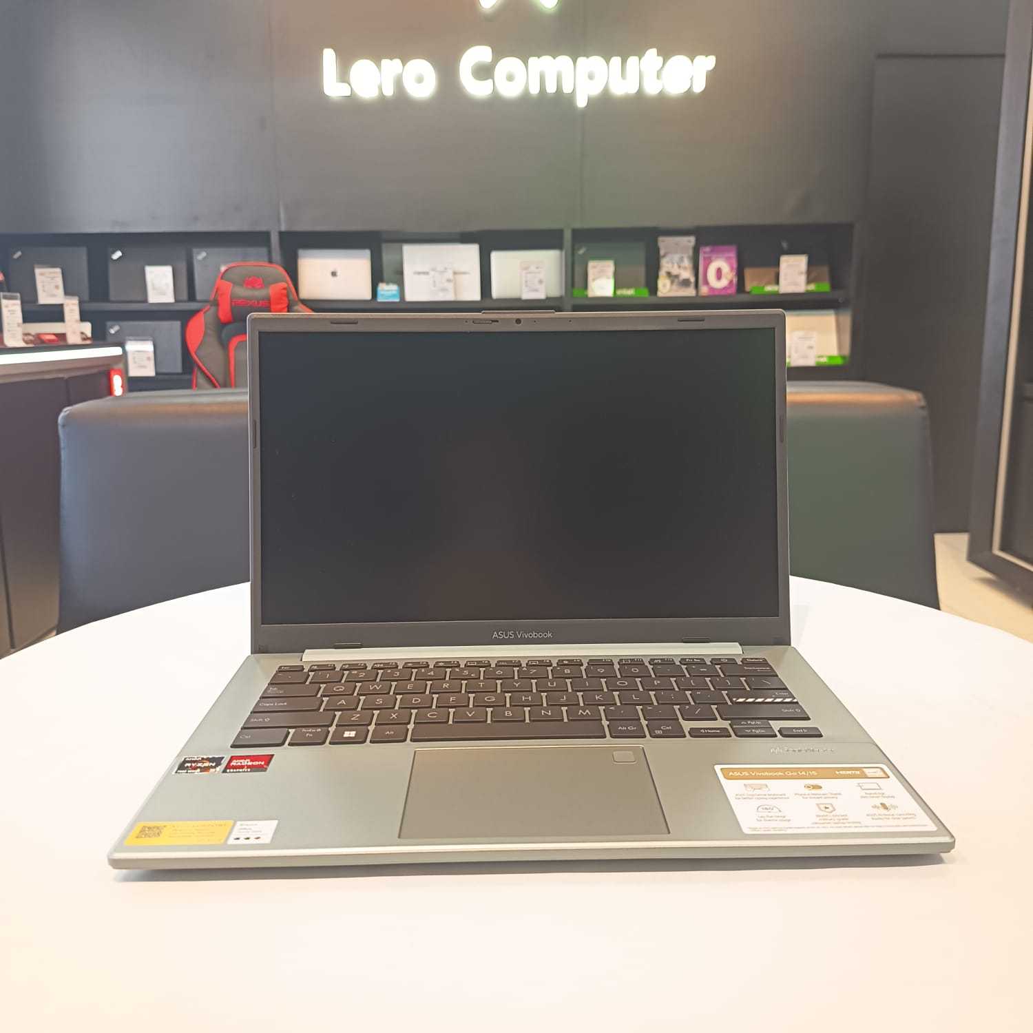 ASUS VIVOBOOK GO 14 E1404FA-FHD3822M AMD RYZEN 3 7320U  RAM 8GB  SSD 256GB  WIN 11 HOME + OHS 2024