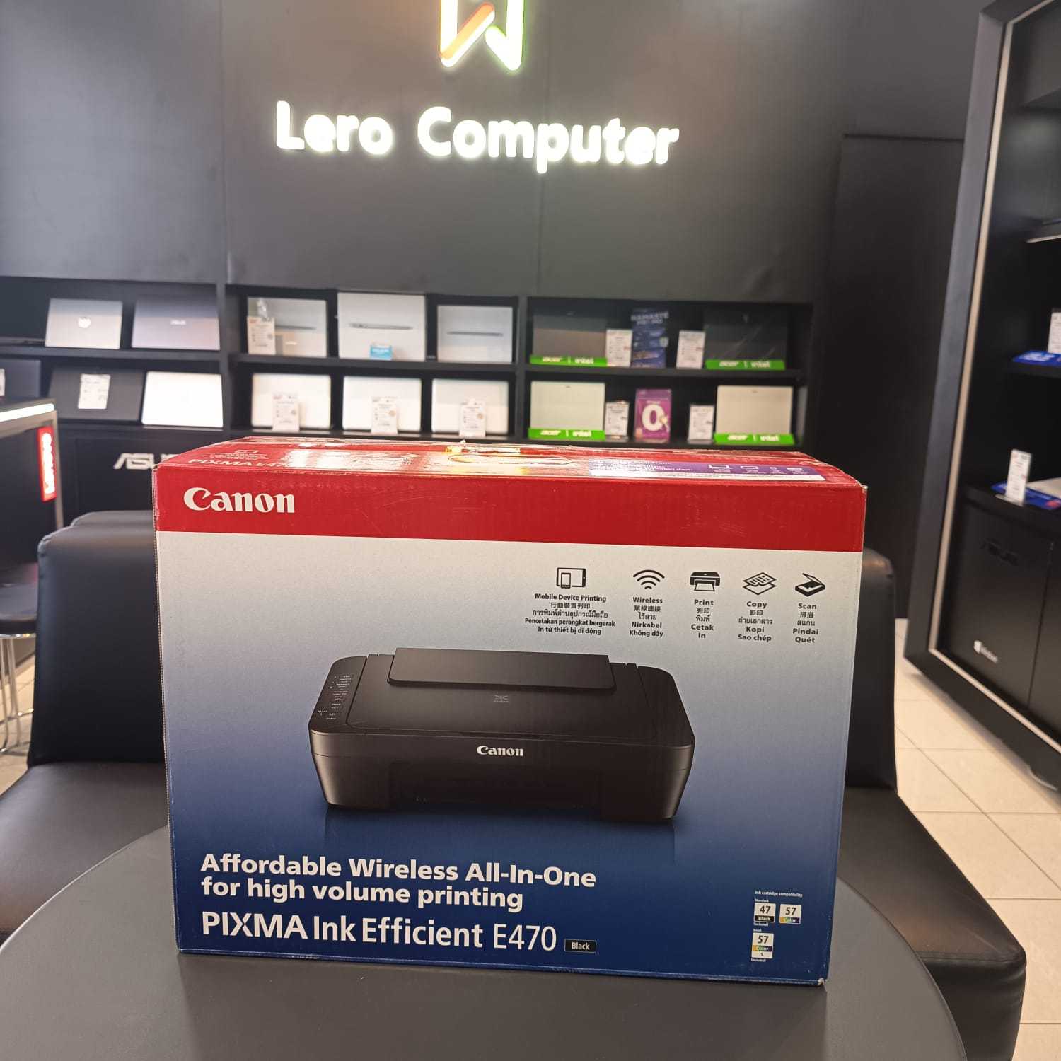 PRINTER CANNON E470 PSC WIFI 