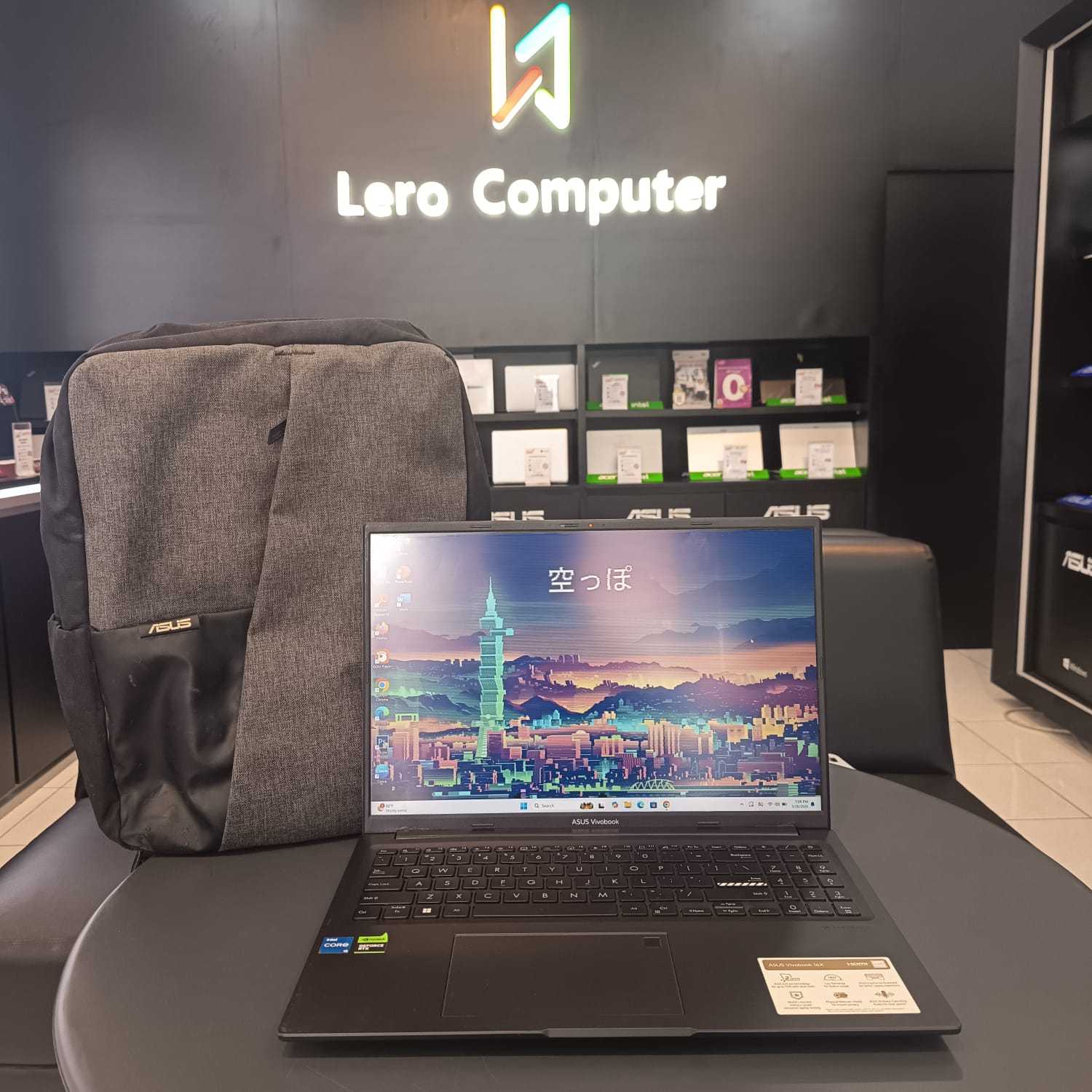 Asus Vivobook 16X Intel core i5 -12500H Ram 8 GB Ssd 512 GB NVIDIA Geforce RTX 2050 W 11 Home single language