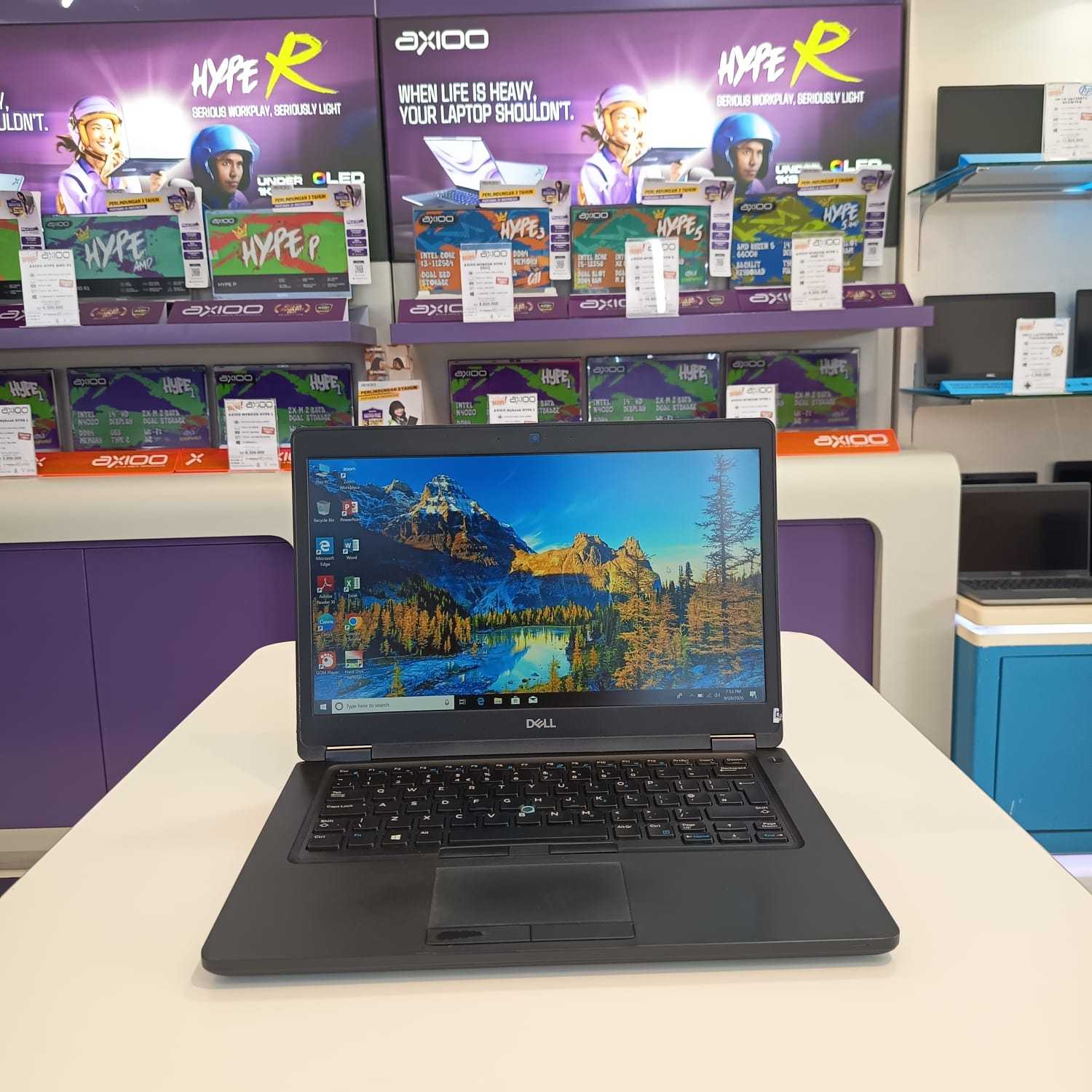 SECOND DELL LATITUDE 5495 AMD RYZEN 5 2500U RAM 8GB SSD 256GB W 10 PRO KELENGKAPAN UNIT+CHARGER