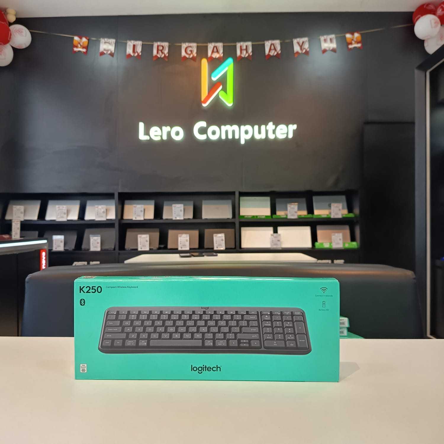 Keyboard Wireless Logitech K250 Dual Mode - Grafit 