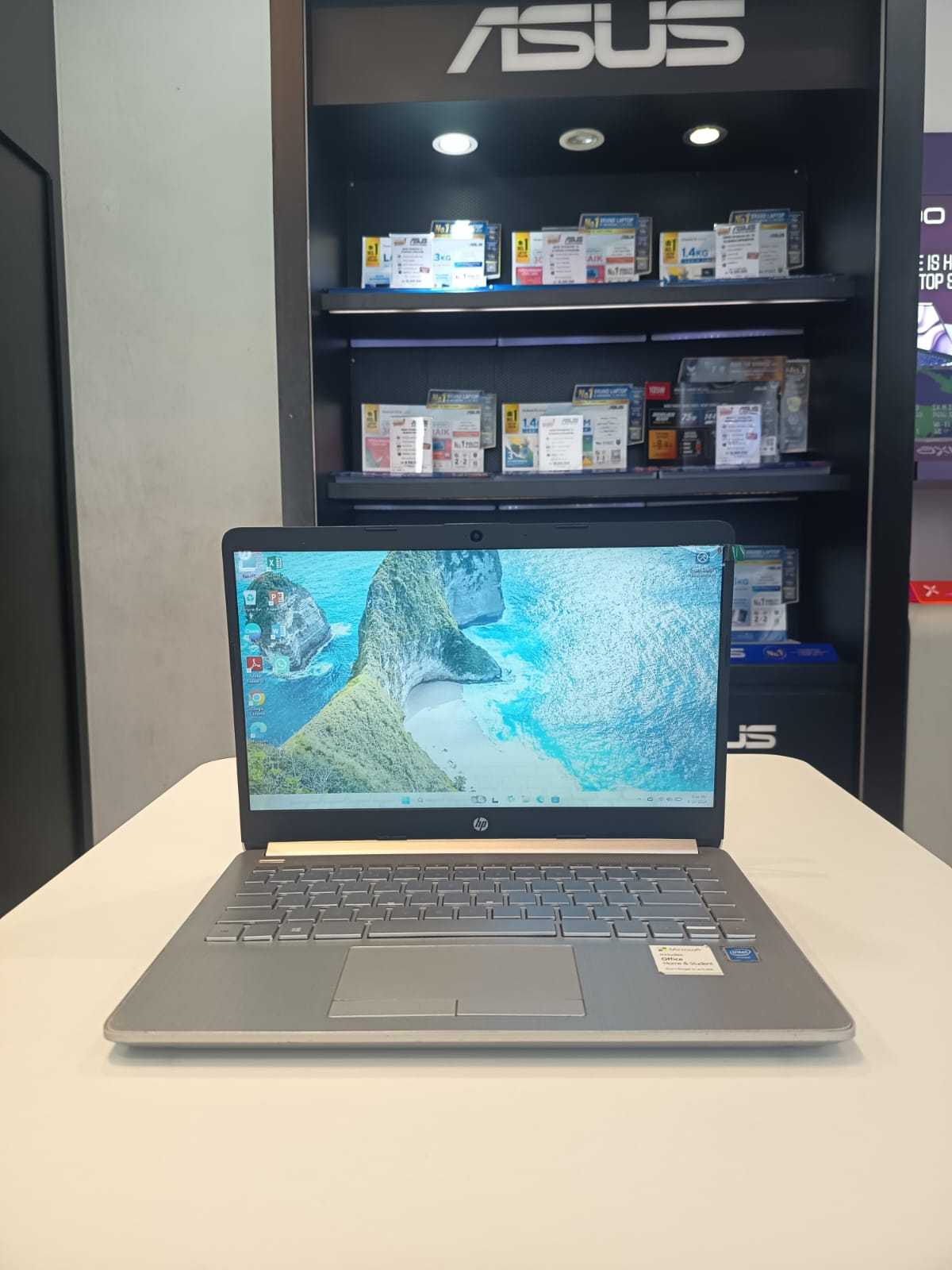 Hp Laptop 14s-cf2xxx Intel Celeron N4020 RAM 4GB SSD 128GB Windows 11 Home