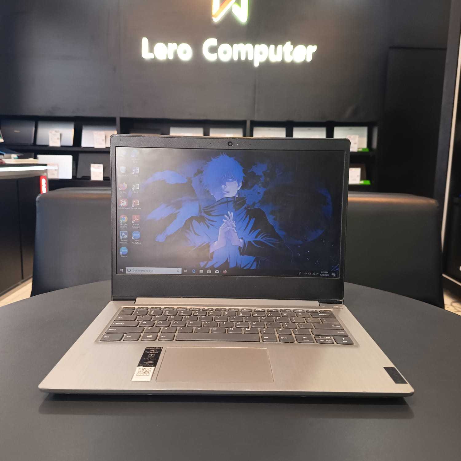 LENOVO IDEAPAD SLIM 3 (81W0) SECOND AMD 3020e RAM 4GB SSD 256GB WIN 10  KELENGKAPAN: CHARGER