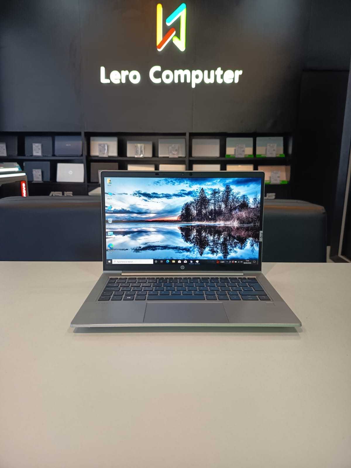 Second Like New Hp Probook 635 Aero G7 AMD Ryzen 5-5500U Ram 8GB Ssd 256GB Win 10 Pro  Kelengkapan Charger