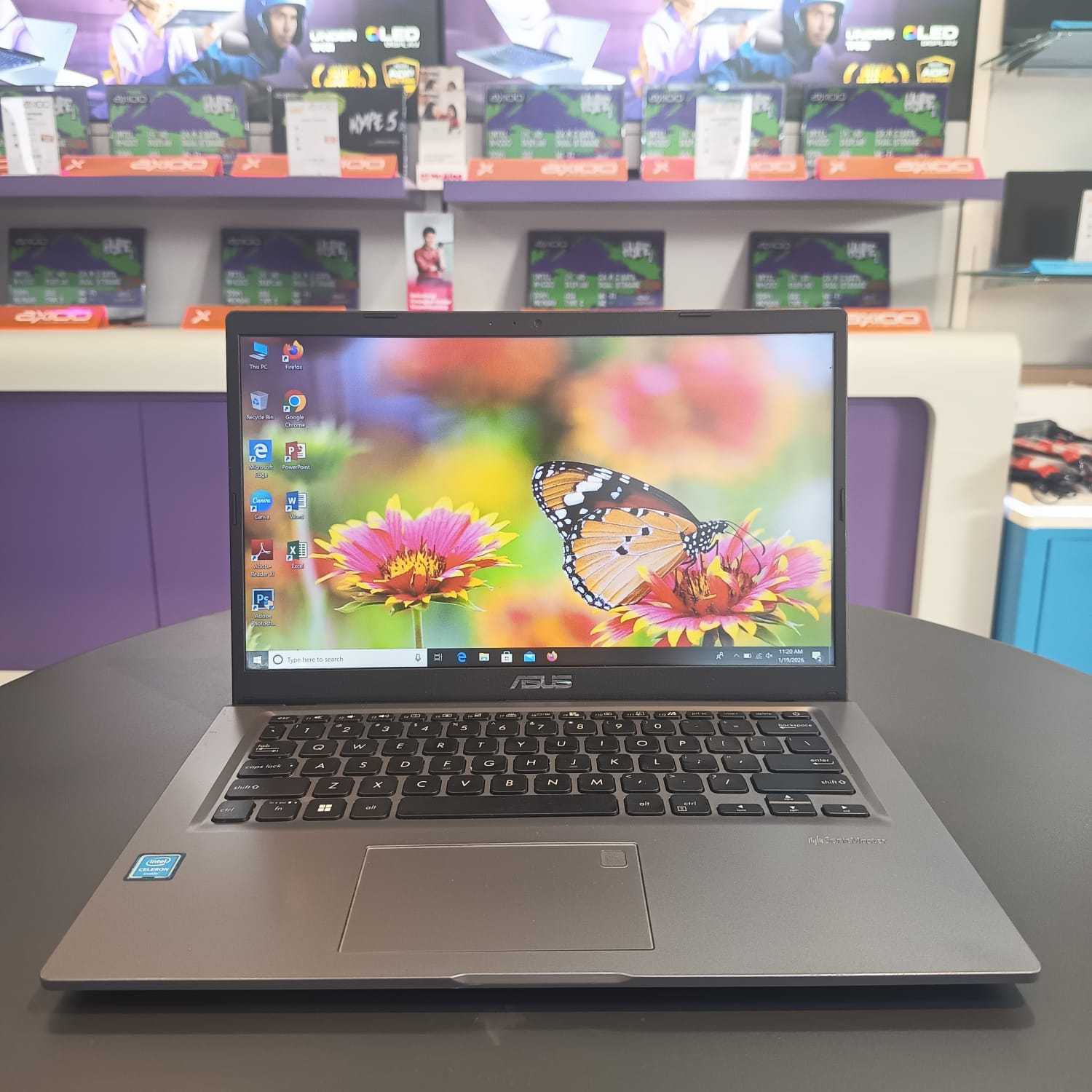 ASUS VIVOBOOK LAPTOP X415MA-X416MA Intel Celeron N4020 Display 14  Ram 8GB Ssd 256GB Windows 11