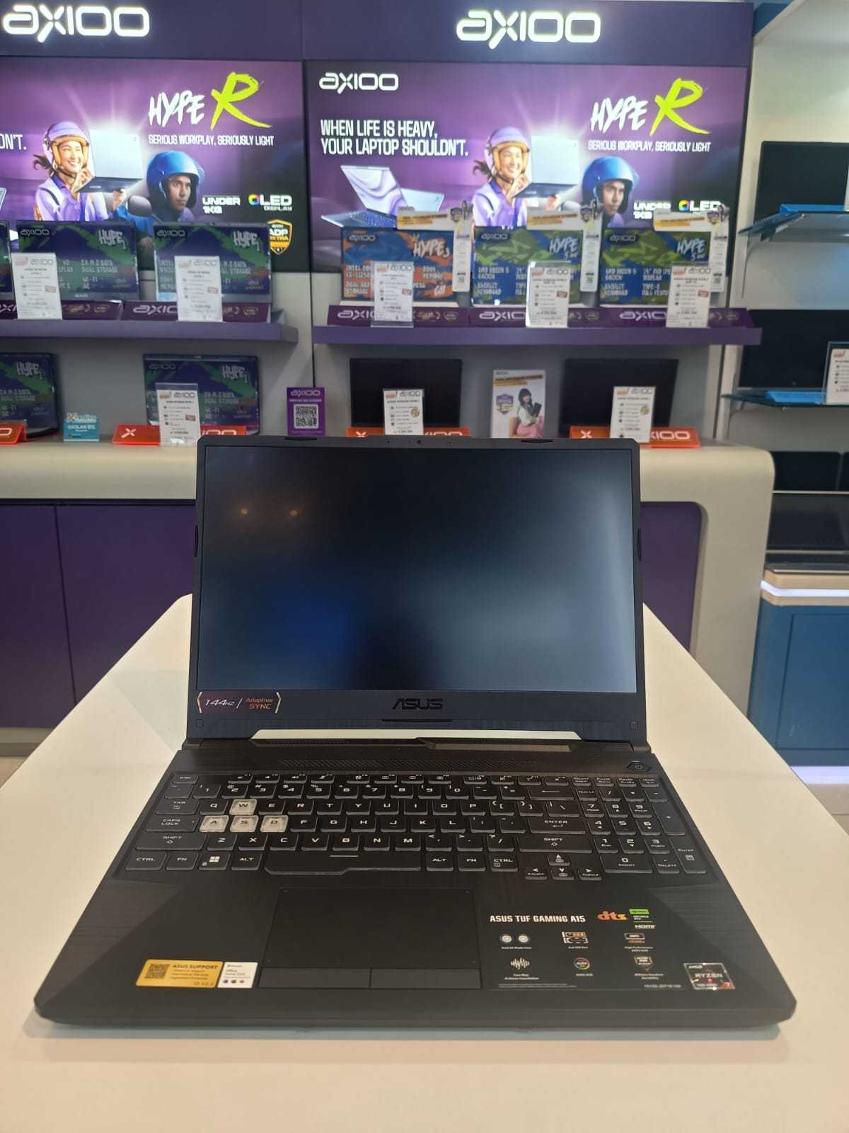 ASUS TUF GAMING A15 FA506NCG-R735B6T-HM  AMD RYZEN 7 7445HS  RAM 16GB DDR5  SSD 512GB RTX3050 4GB W11 Home + OHS 2024