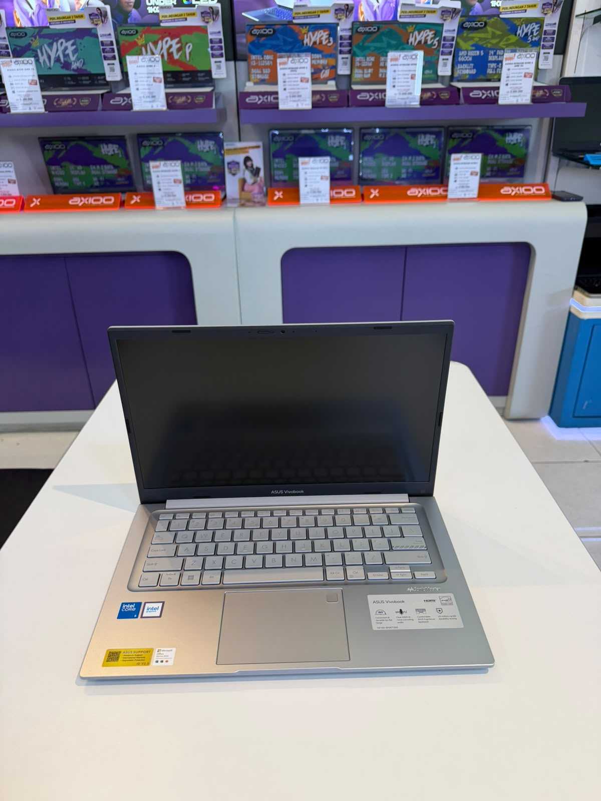 ASUS Vivobook 14 A1404VAP-VIPS5856M Intel Core 5 120U 8GB DDR5 512GB W11 Home + OHS 2024