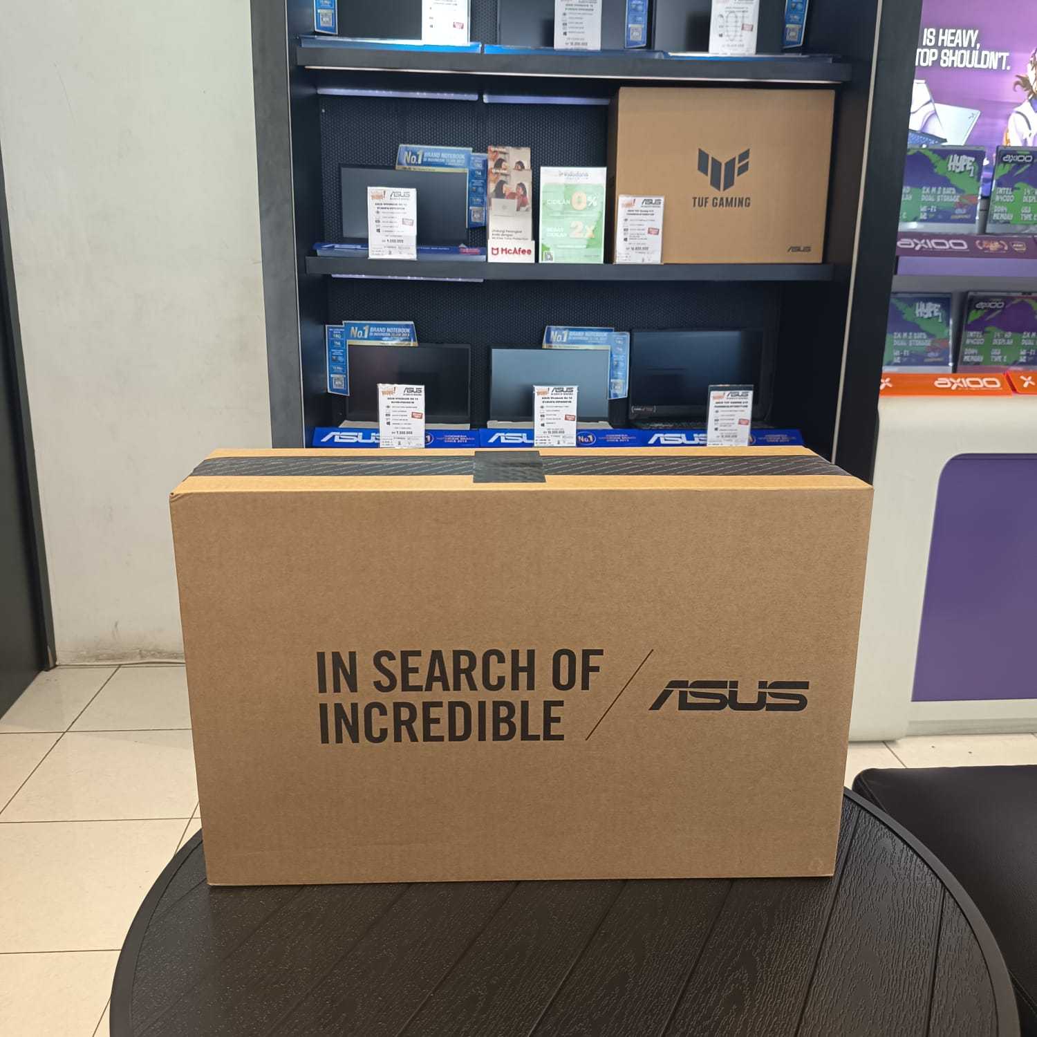 Asus Vivobook 14 A1404VA-VIPS3825M INTEL CORE i3-1315U/RAM 8GB DDR5/SSD 256GB/WINDOWS 11 HOME + OHS 2024 + Microsoft 365 Basic Terra Cotta+ Bacpack
